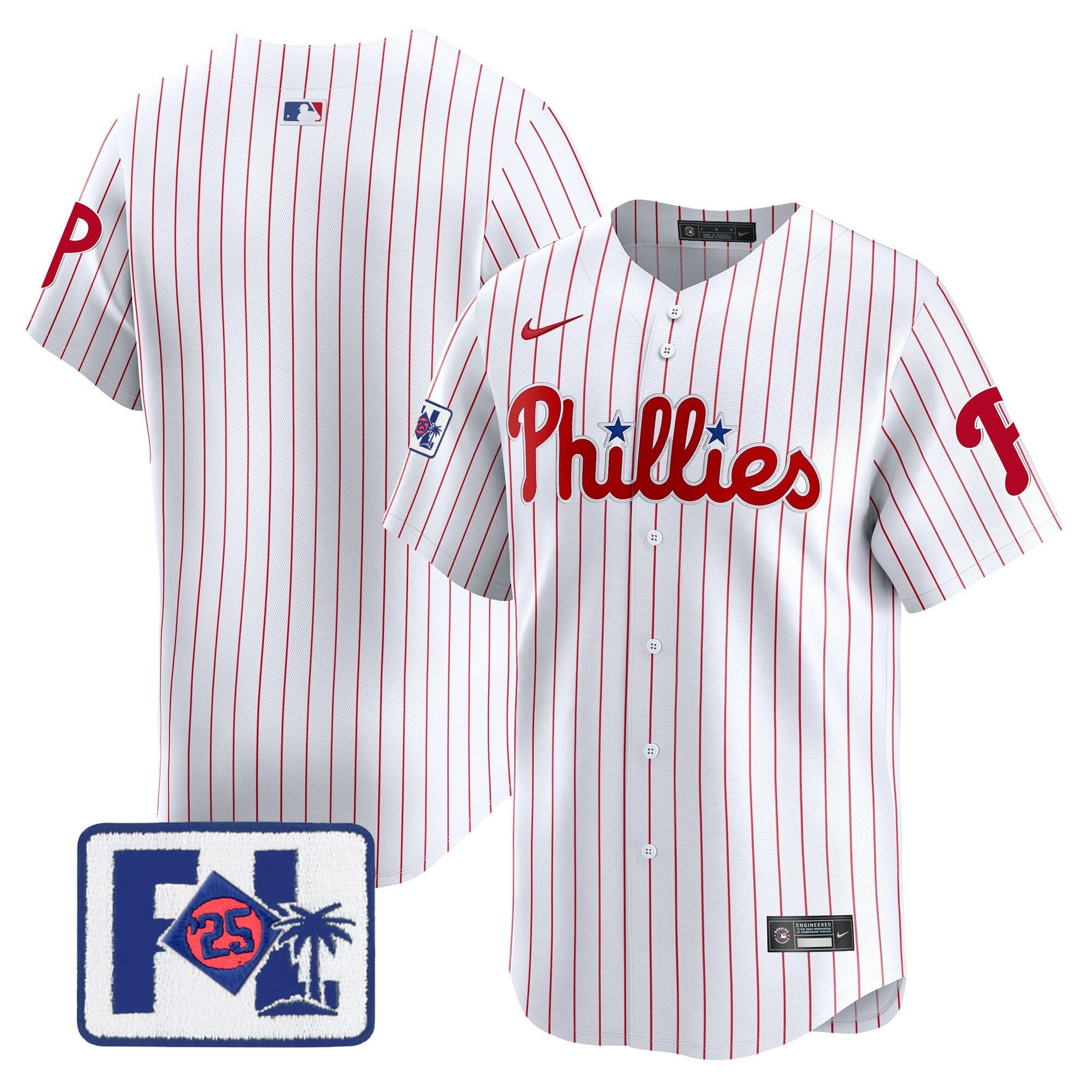 Men’s 2025 Spring Training Patch Vapor Premier Limited Jersey