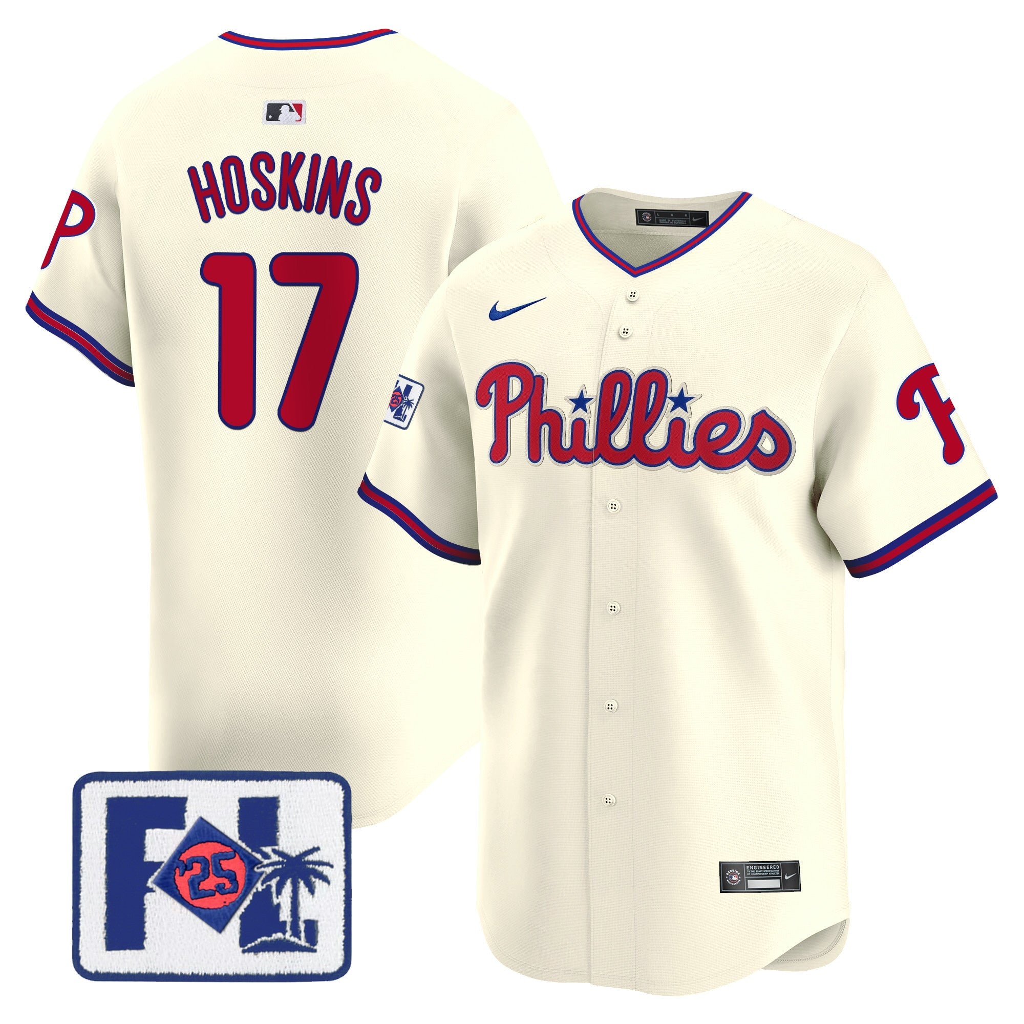 Men’s 2025 Spring Training Patch Vapor Premier Limited Jersey