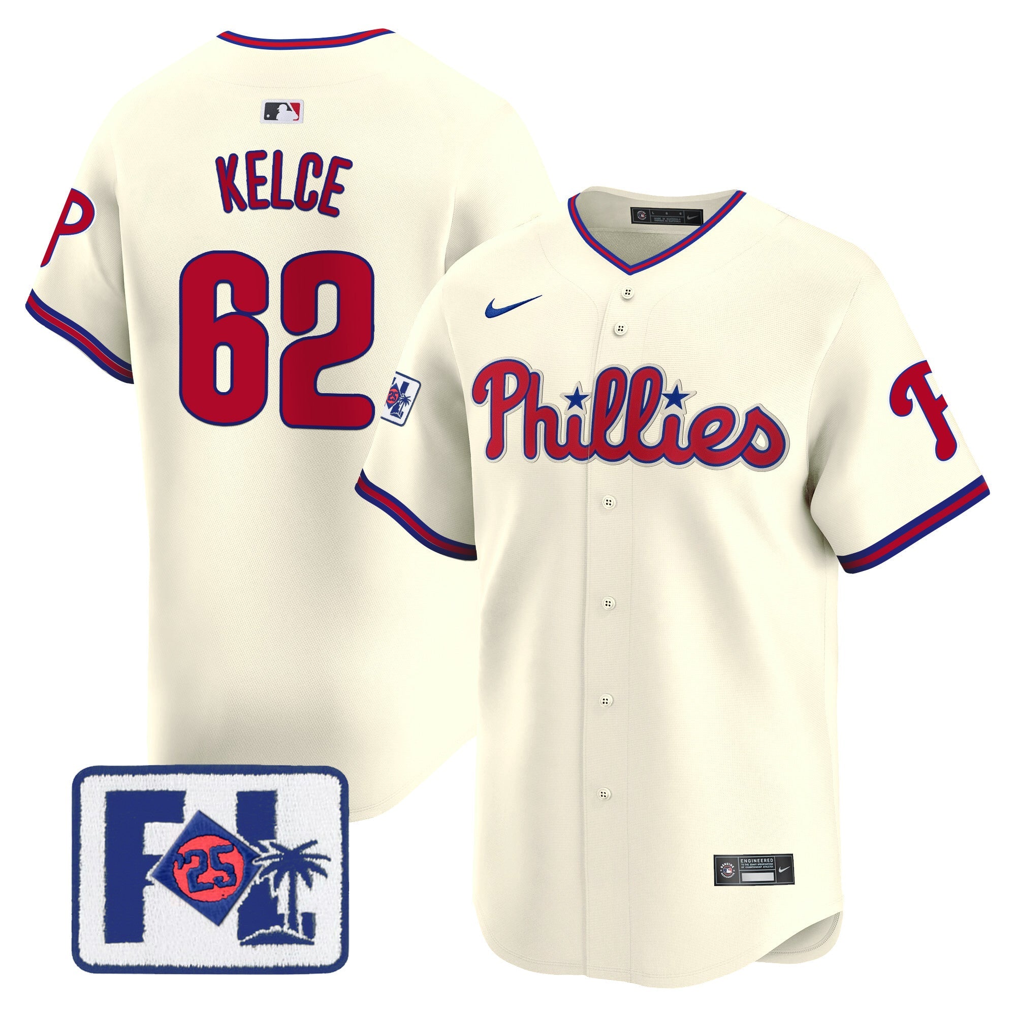 Men’s 2025 Spring Training Patch Vapor Premier Limited Jersey