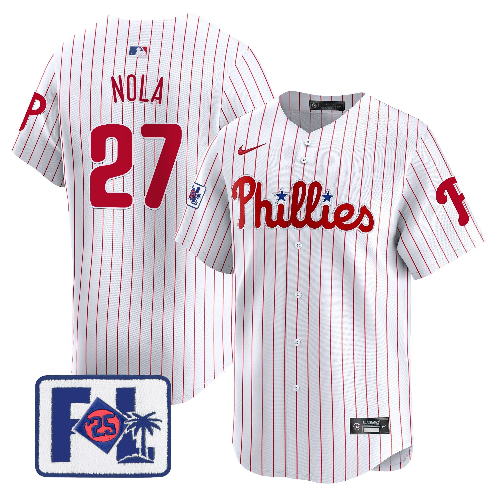 Men’s 2025 Spring Training Patch Vapor Premier Limited Jersey
