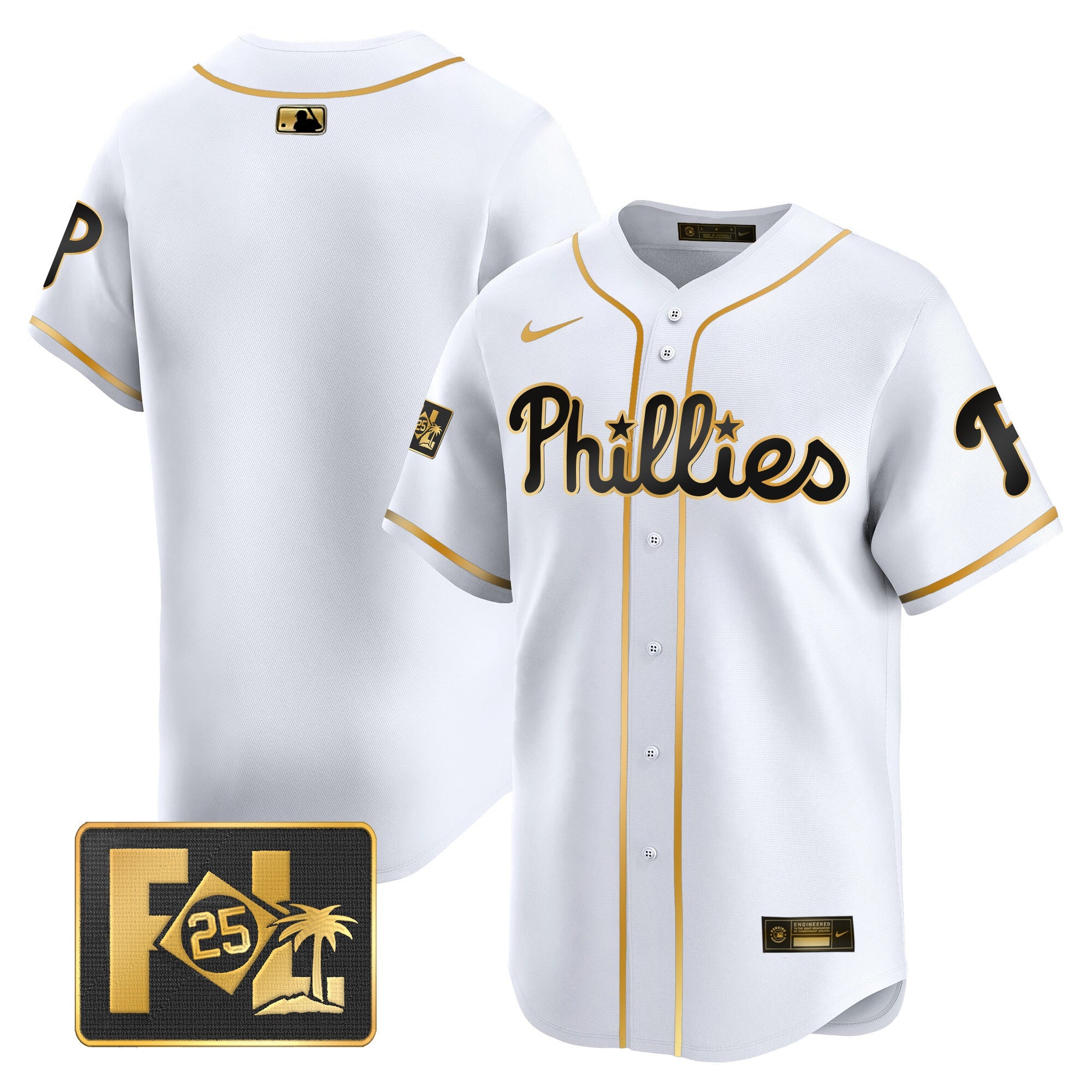 Men’s 2025 Spring Training Patch Vapor Premier Limited Jersey