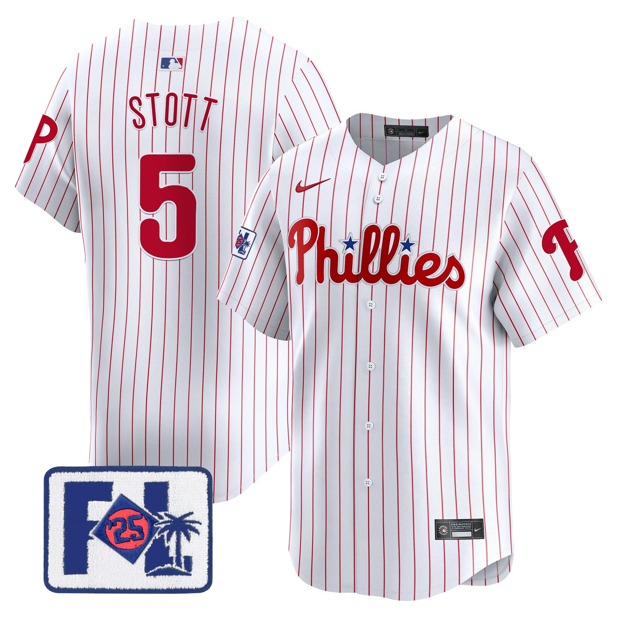 Men’s 2025 Spring Training Patch Vapor Premier Limited Jersey
