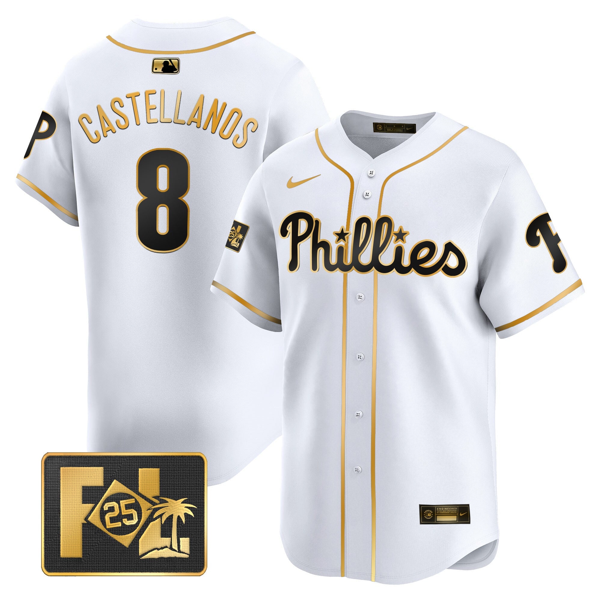 Men’s 2025 Spring Training Patch Vapor Premier Limited Jersey