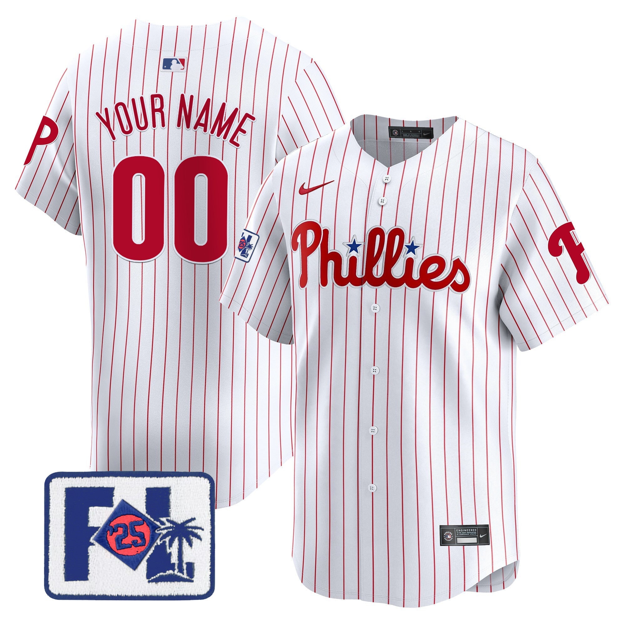 2025 Spring Training Patch Vapor Premier Limited Custom Jersey