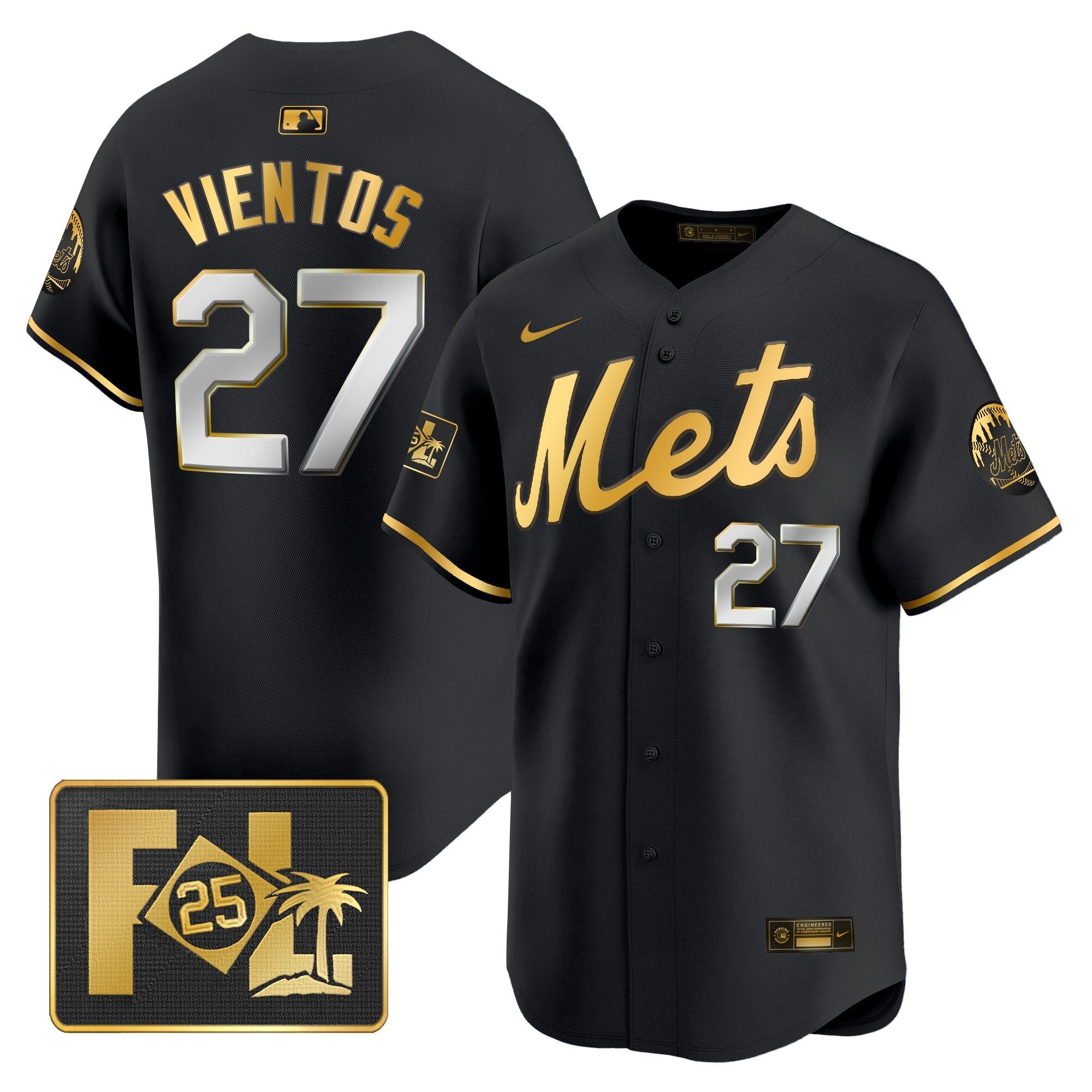 Men’s New York 2025 Spring Training Patch Vapor Premier Limited Jersey