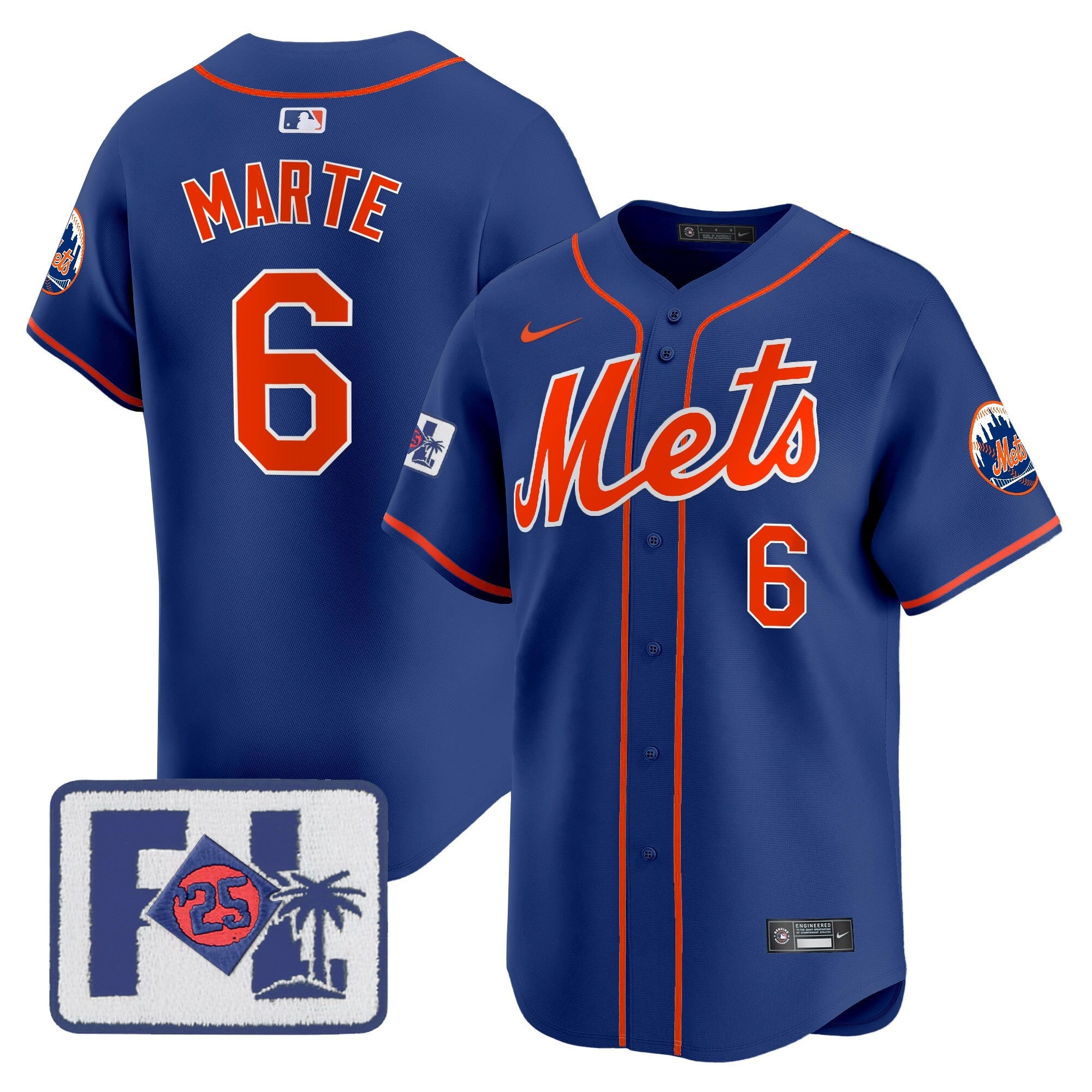 Men’s New York 2025 Spring Training Patch Vapor Premier Limited Jersey