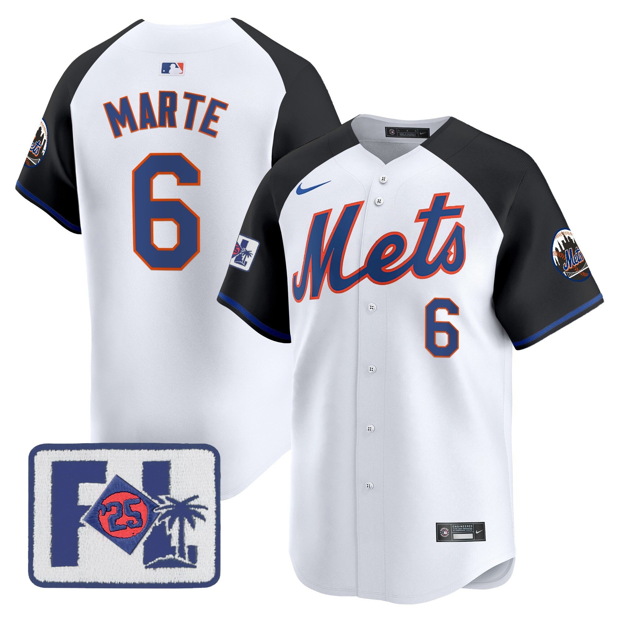Men’s New York 2025 Spring Training Patch Vapor Premier Limited Jersey