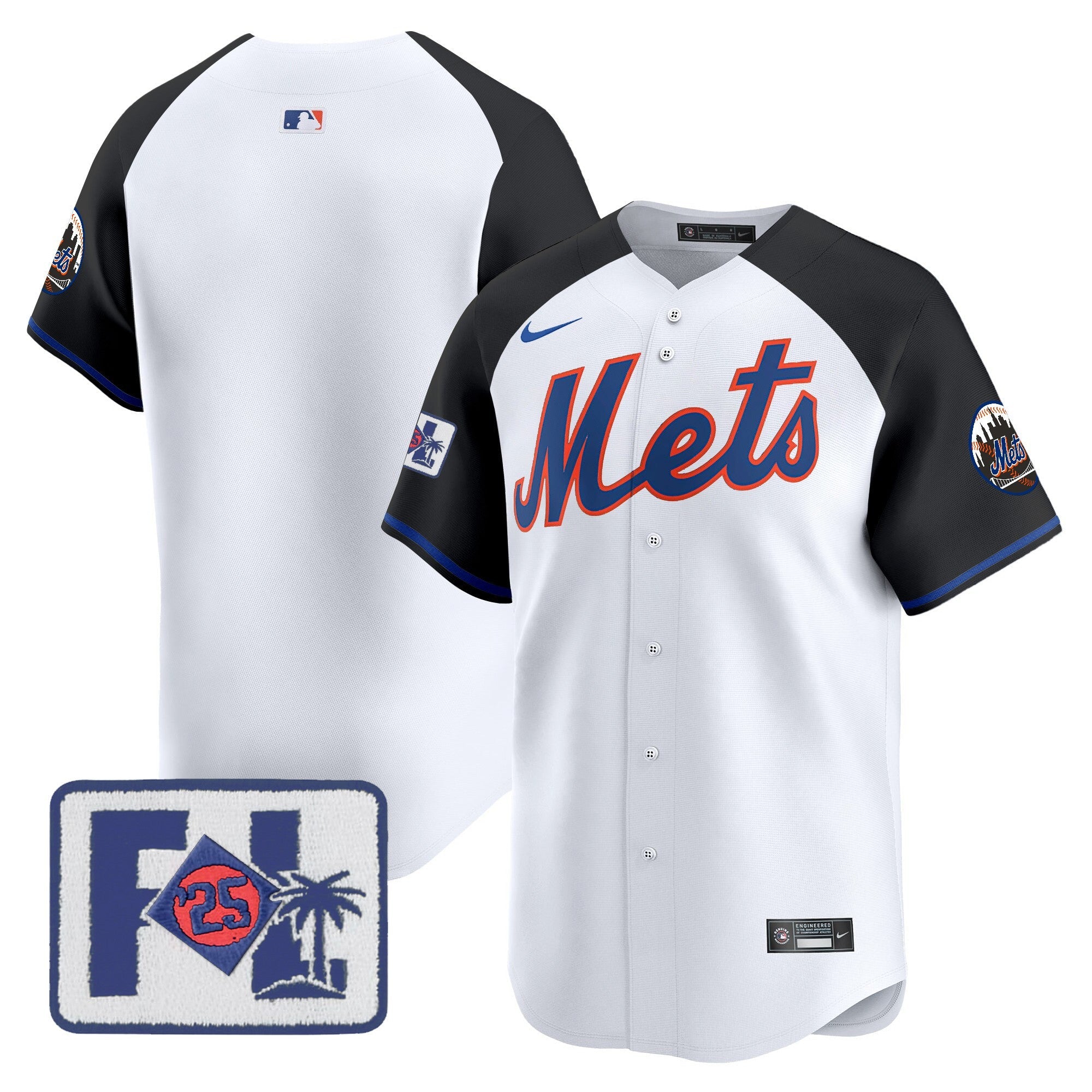 Men’s New York 2025 Spring Training Patch Vapor Premier Limited Jersey