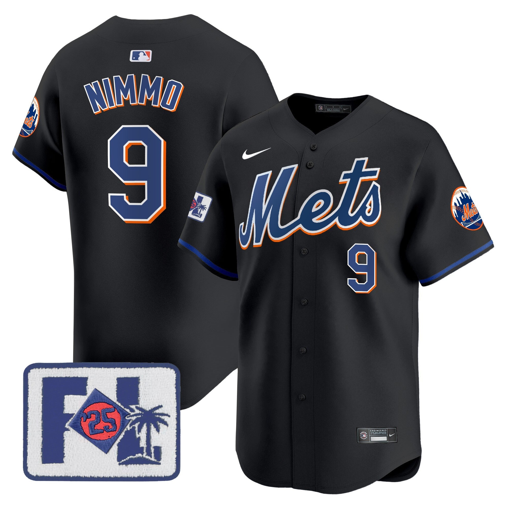 Men’s New York 2025 Spring Training Patch Vapor Premier Limited Jersey