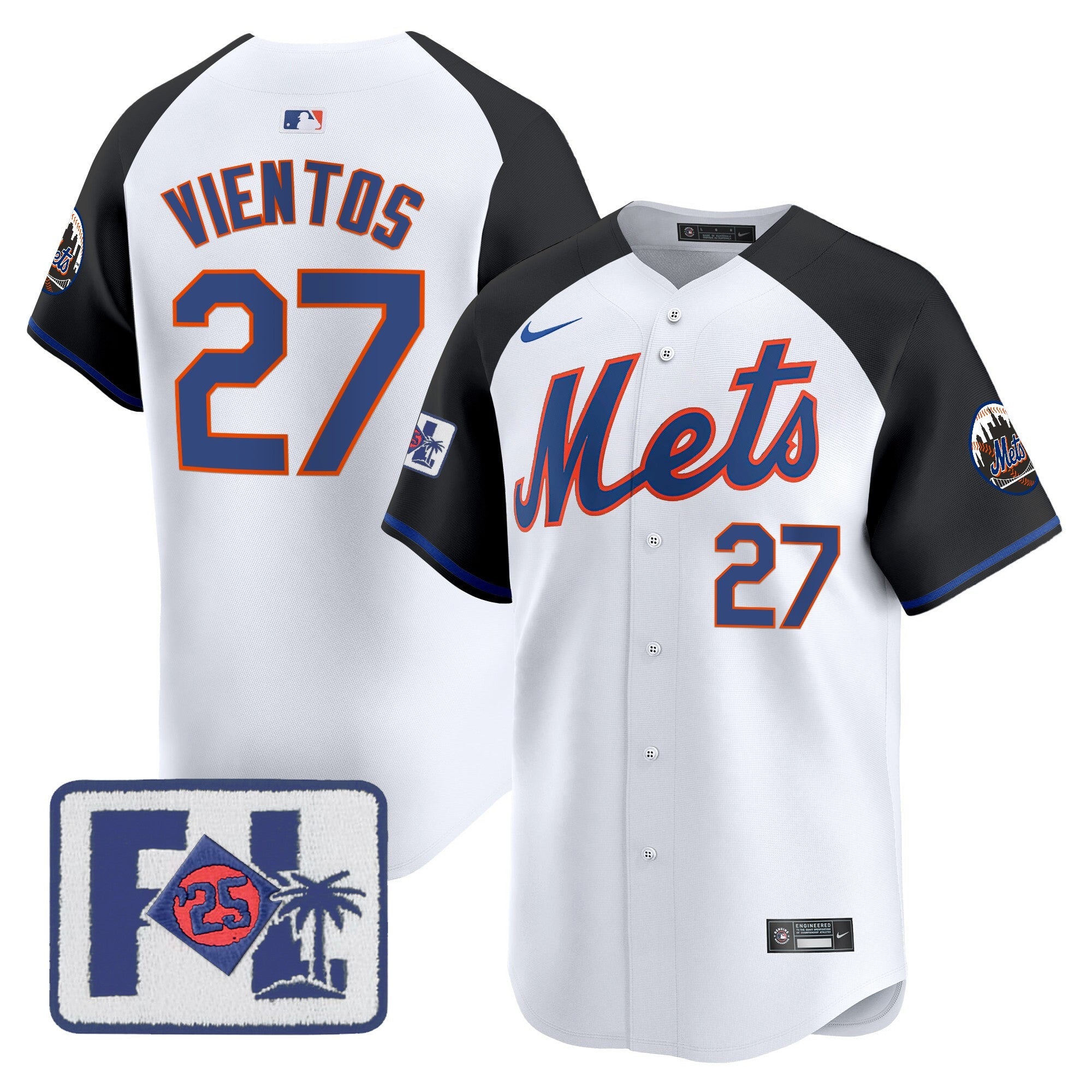 Men’s New York 2025 Spring Training Patch Vapor Premier Limited Jersey