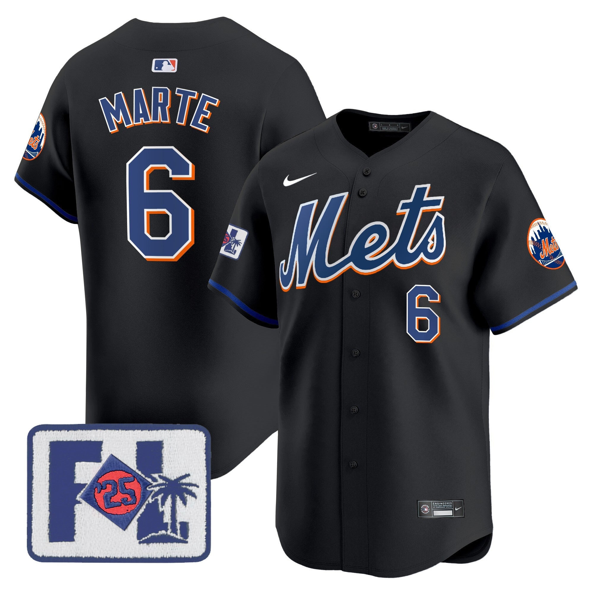 Men’s New York 2025 Spring Training Patch Vapor Premier Limited Jersey