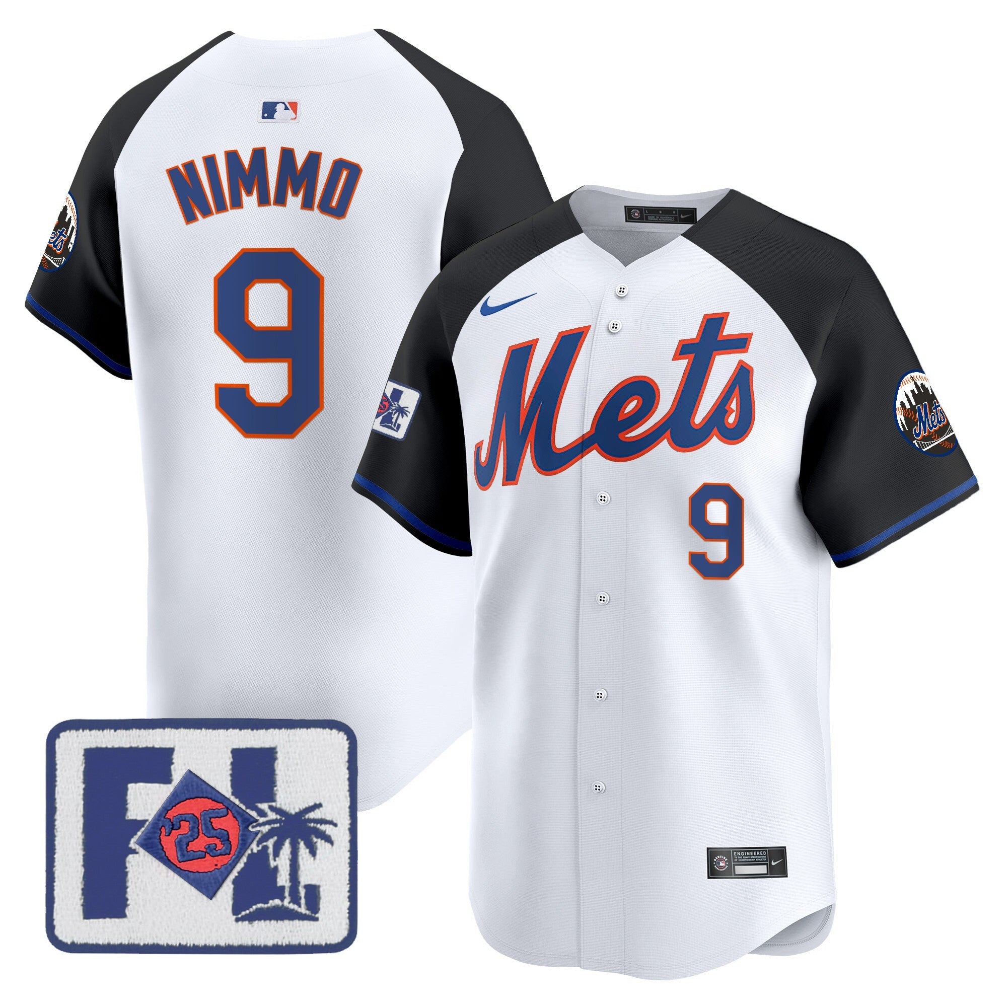 Men’s New York 2025 Spring Training Patch Vapor Premier Limited Jersey