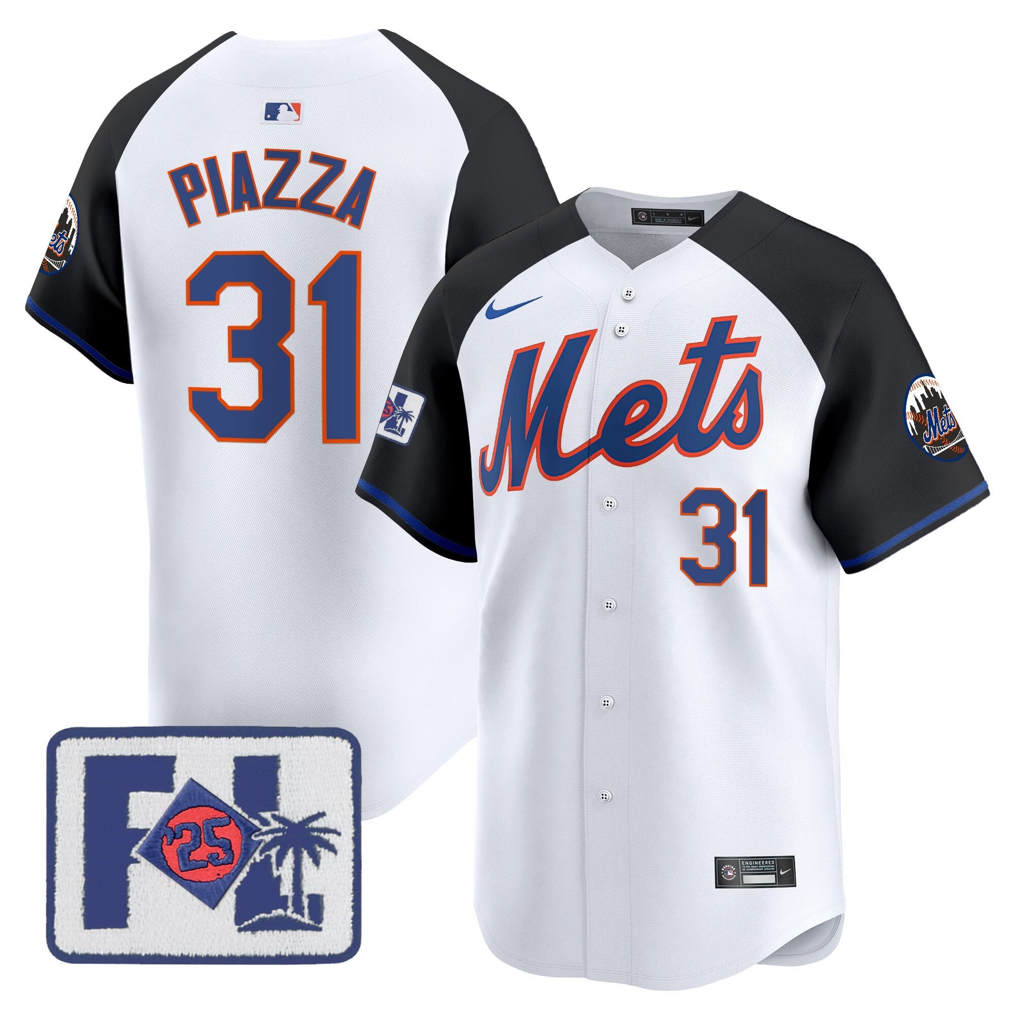 Men’s New York 2025 Spring Training Patch Vapor Premier Limited Jersey