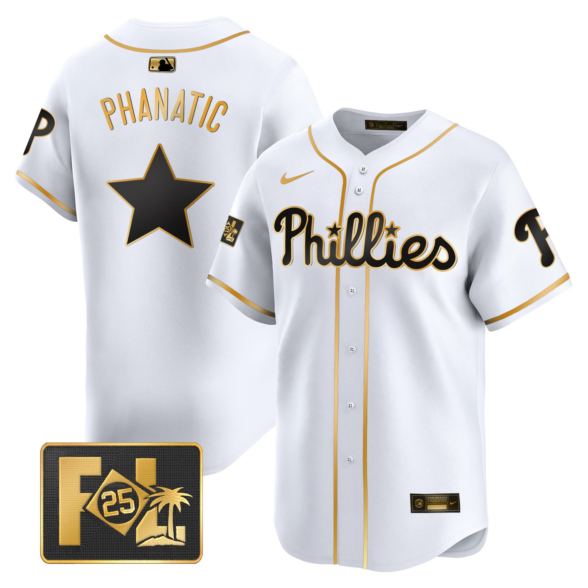 Men’s 2025 Spring Training Patch Vapor Premier Limited Jersey