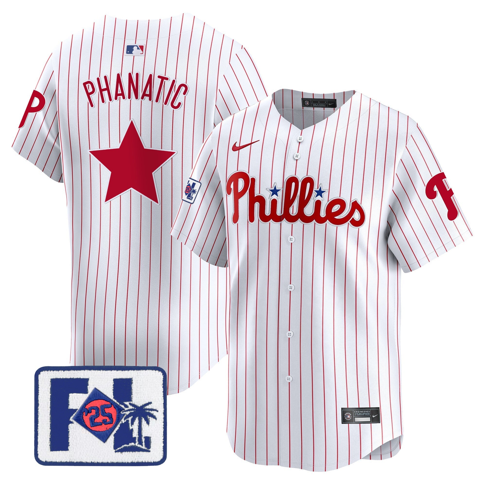 Men’s 2025 Spring Training Patch Vapor Premier Limited Jersey
