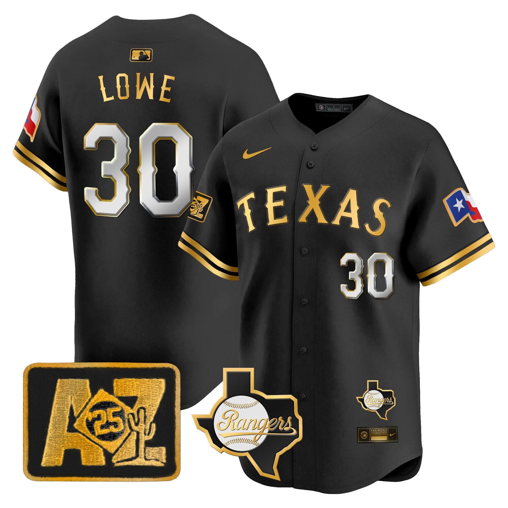 Men’s Texas 2025 Spring Training Patch Vapor Premier Limited Jersey