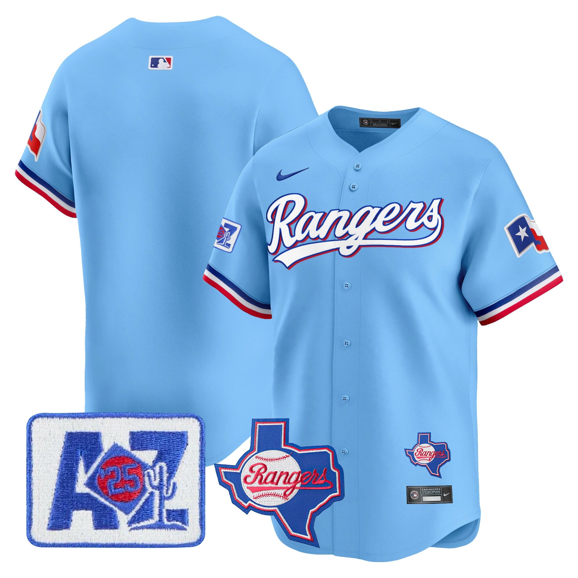 Men’s Texas 2025 Spring Training Patch Vapor Premier Limited Jersey