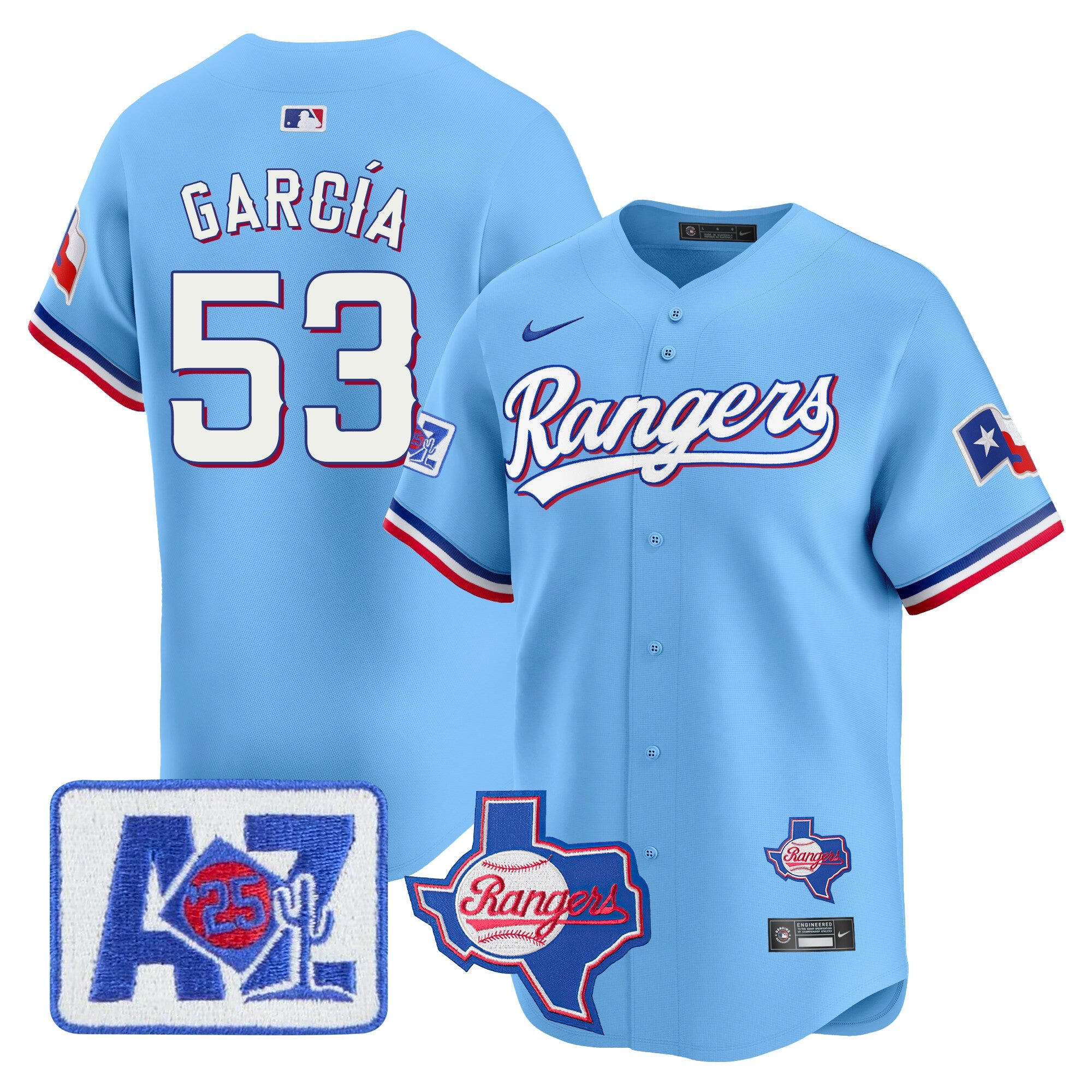 Men’s Texas 2025 Spring Training Patch Vapor Premier Limited Jersey