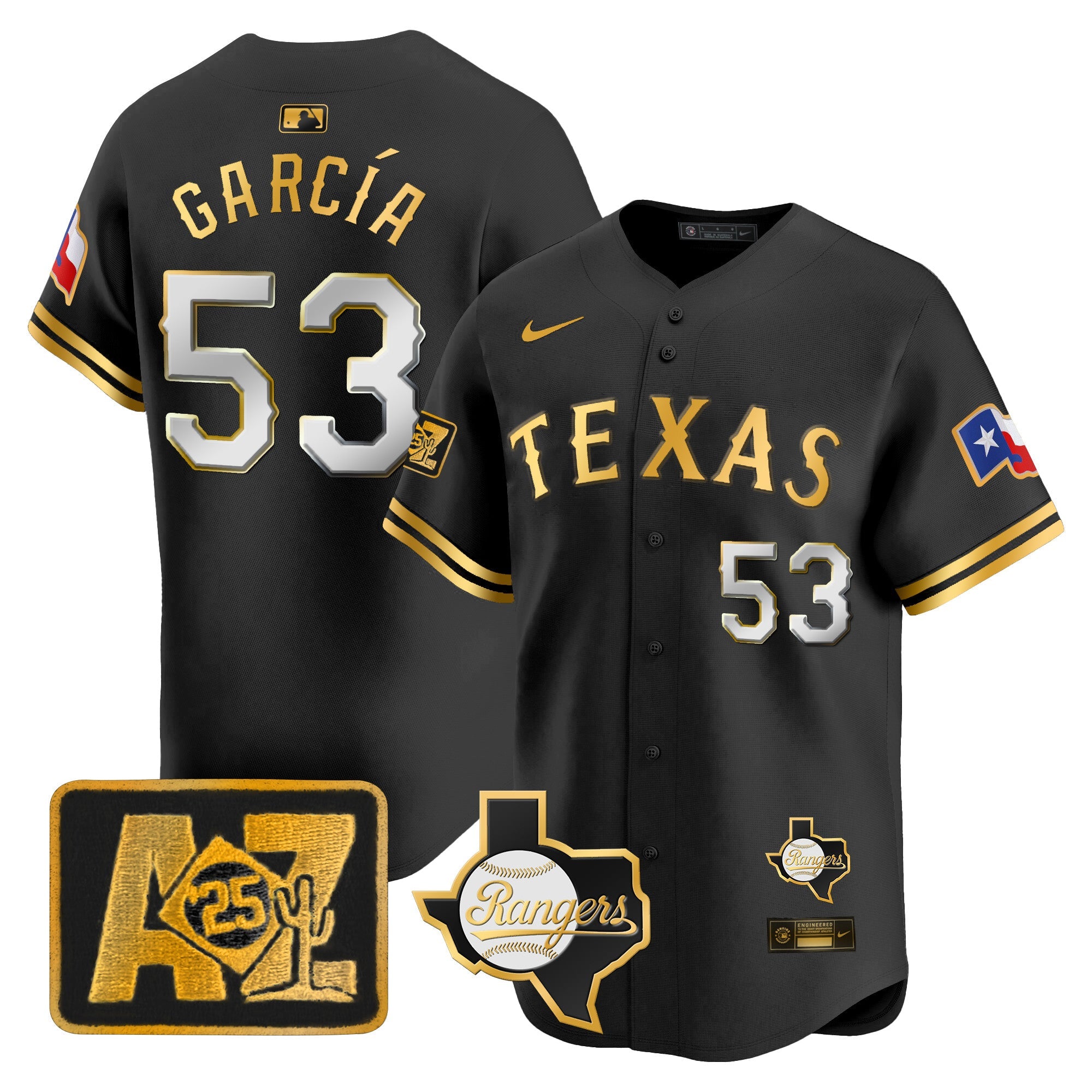 Men’s Texas 2025 Spring Training Patch Vapor Premier Limited Jersey