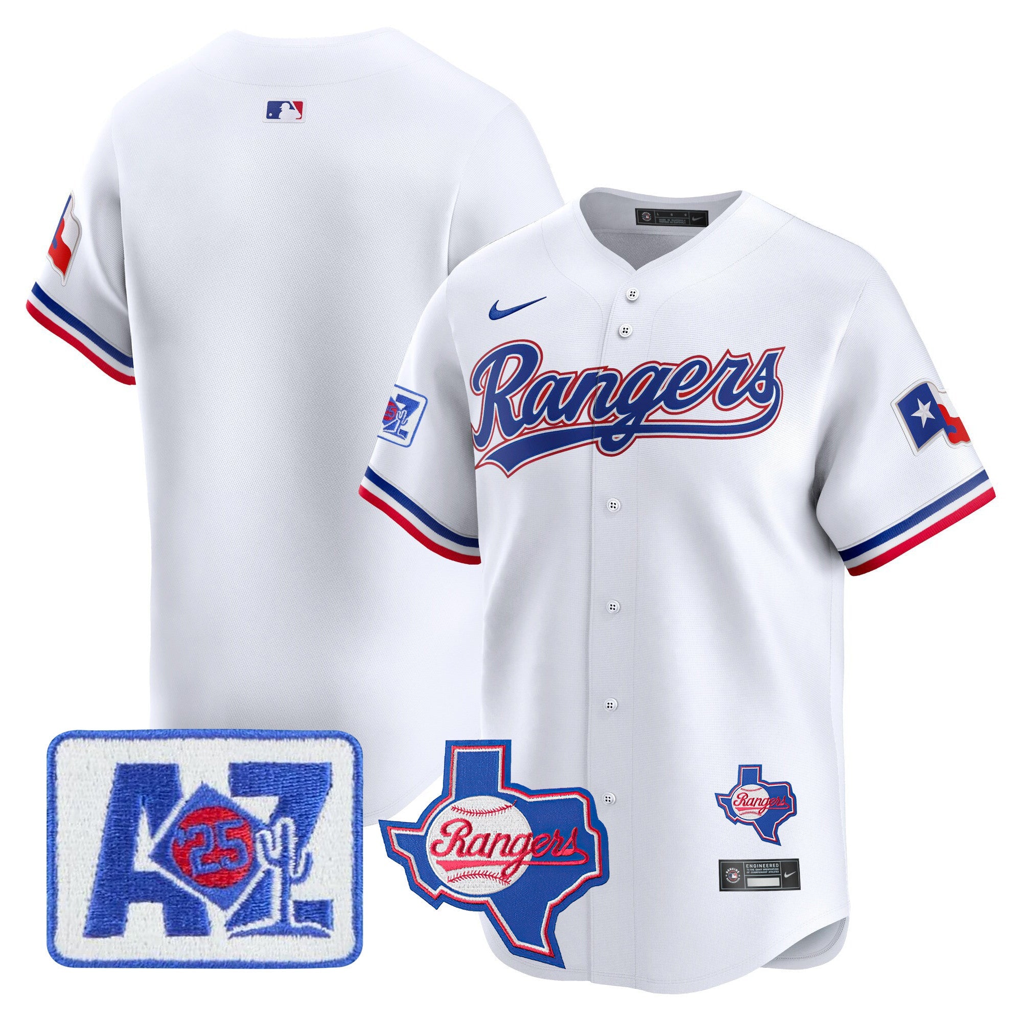 Men’s Texas 2025 Spring Training Patch Vapor Premier Limited Jersey