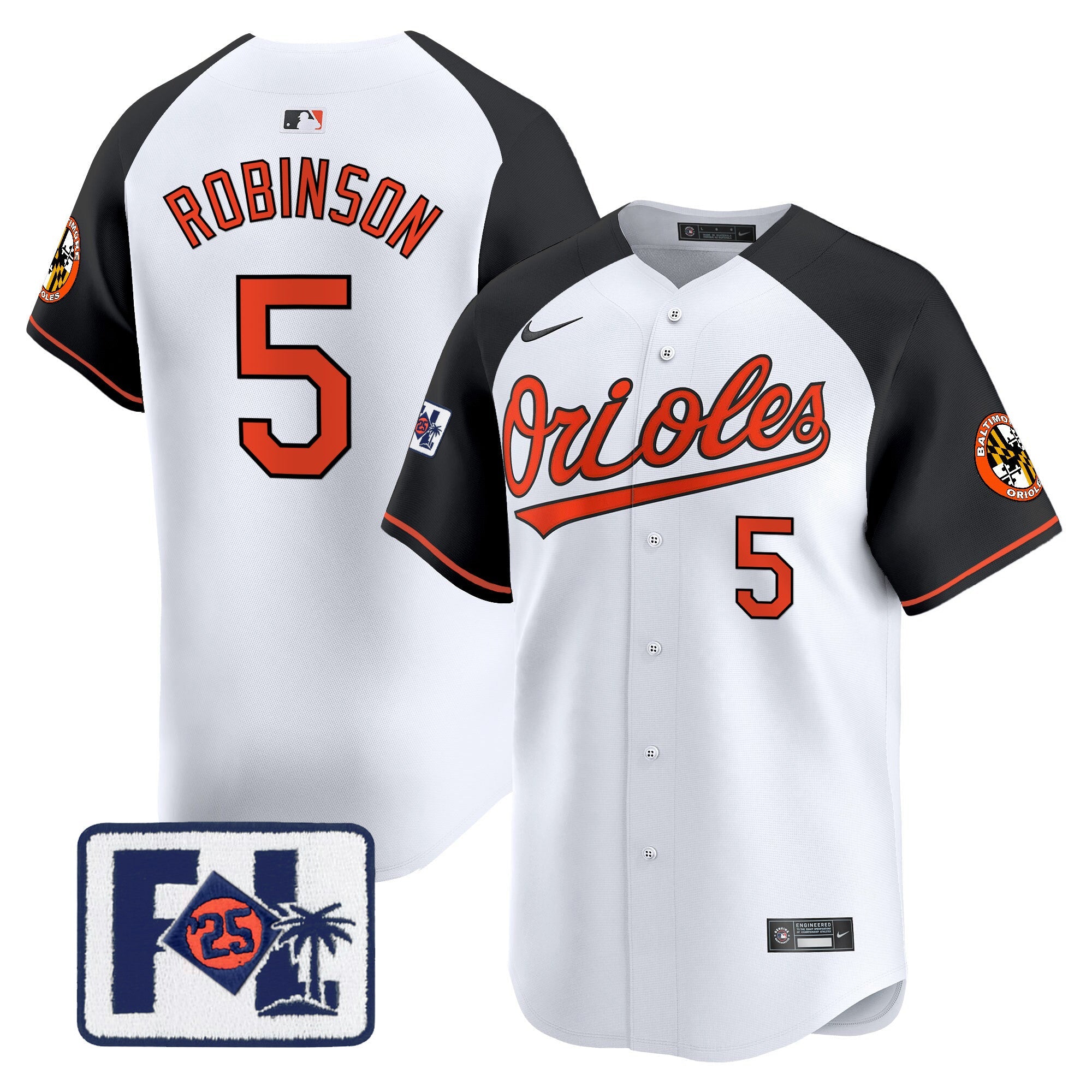 Men’s Baltimore 2025 Spring Training Patch Vapor Premier Limited Jersey