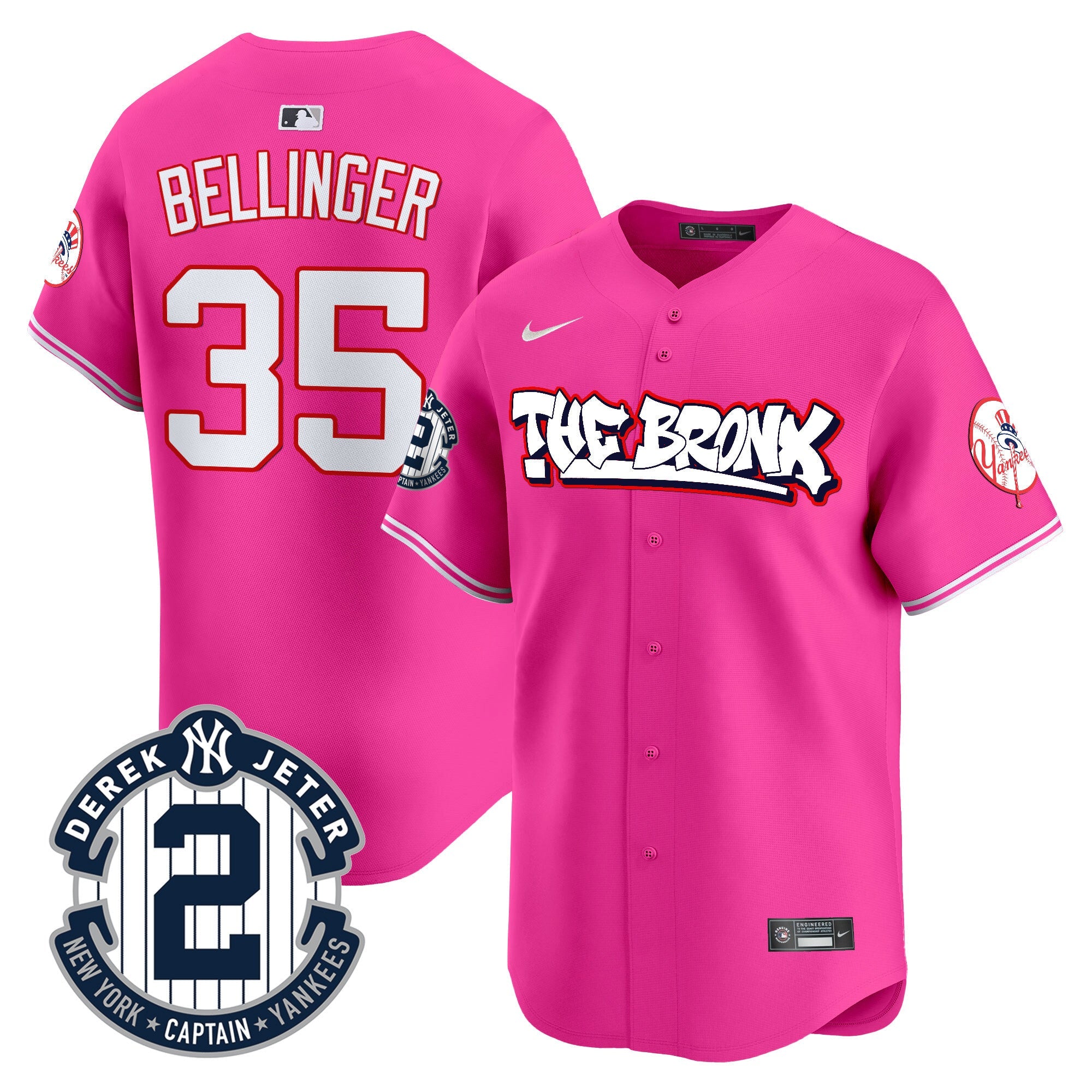 Men’s New York The Bronx Graffiti Vapor Premier Limited Jersey V2