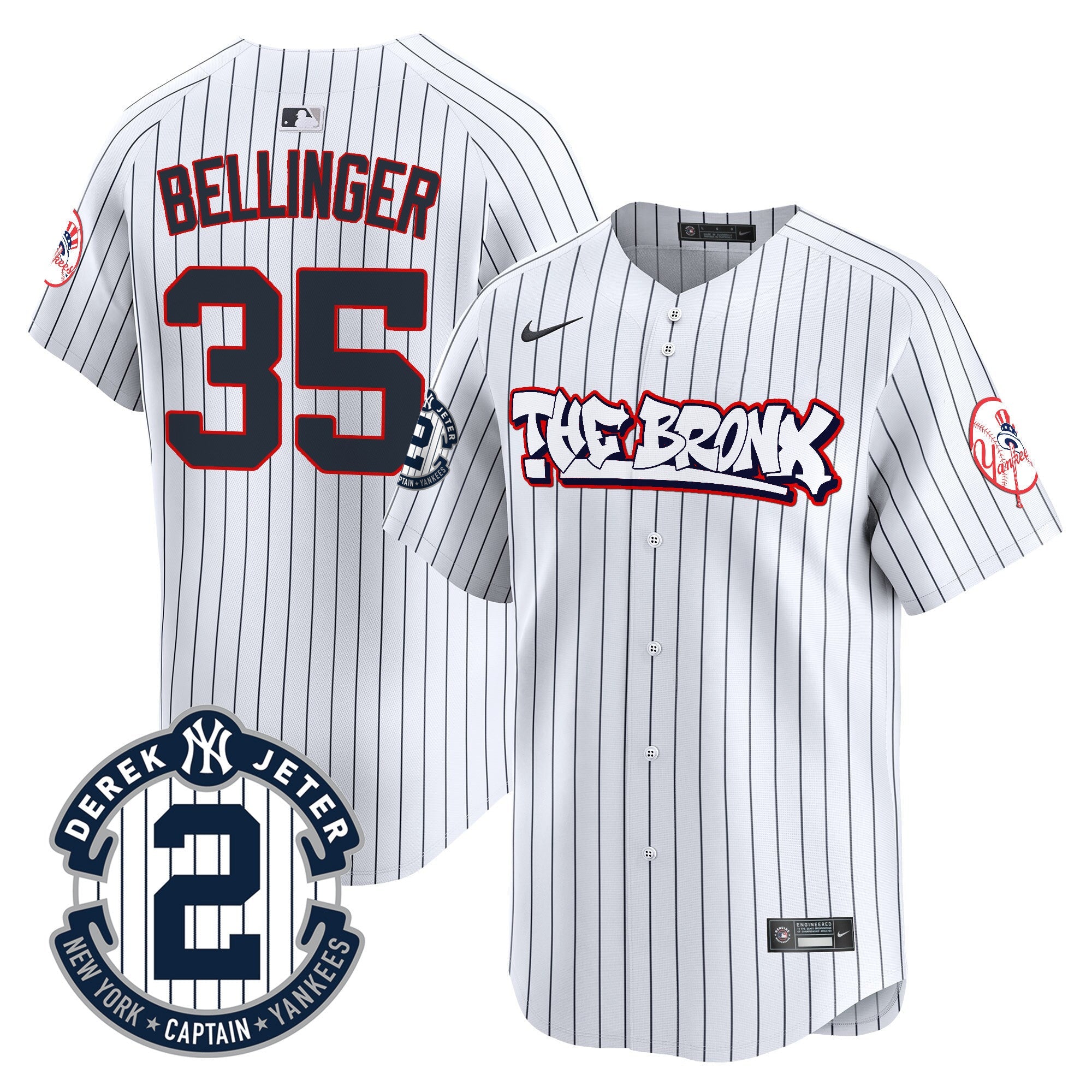 Men’s New York The Bronx Graffiti Vapor Premier Limited Jersey V2