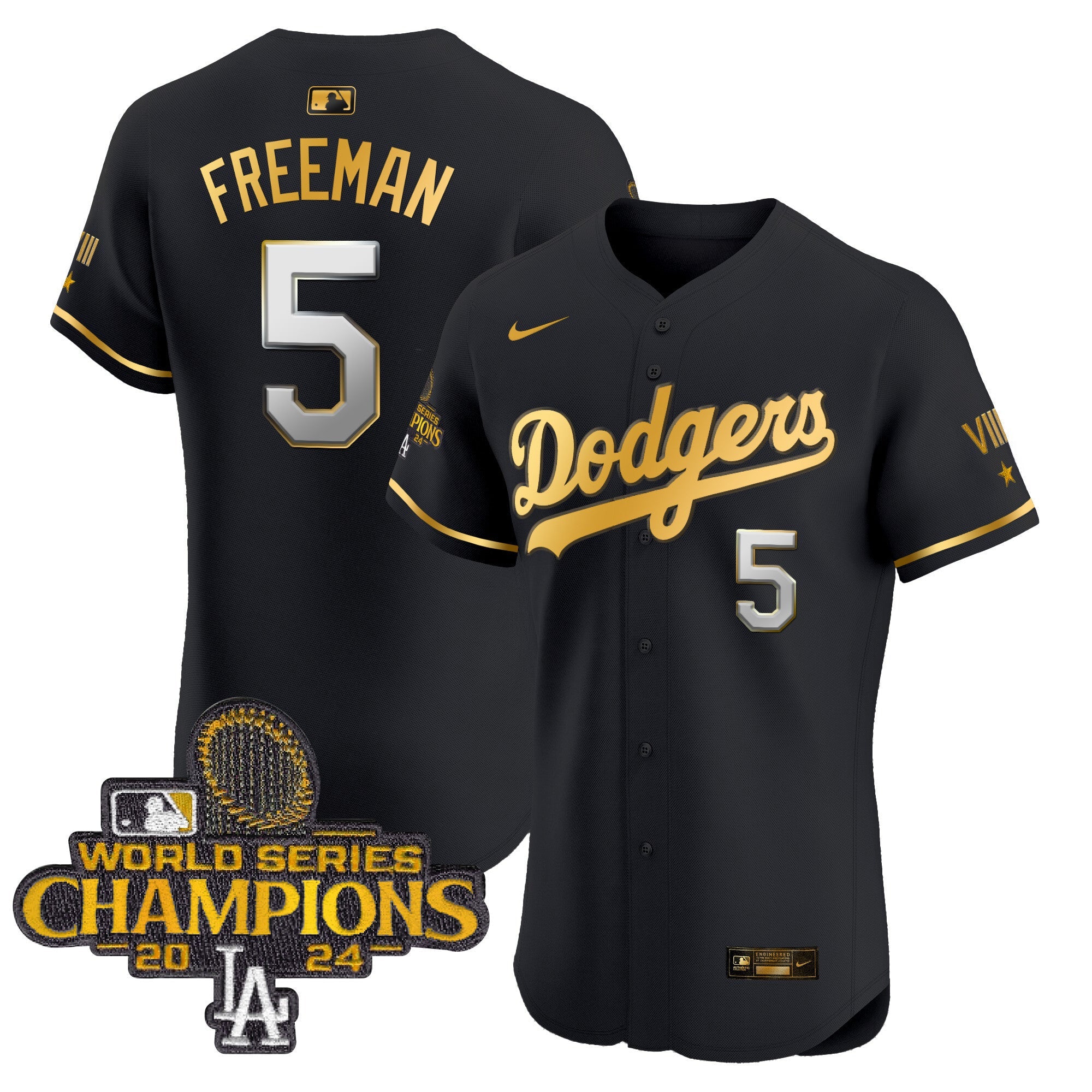 Men’s 2024 World Series Champions Gold Trim Vapor Premier Elite Jersey V3