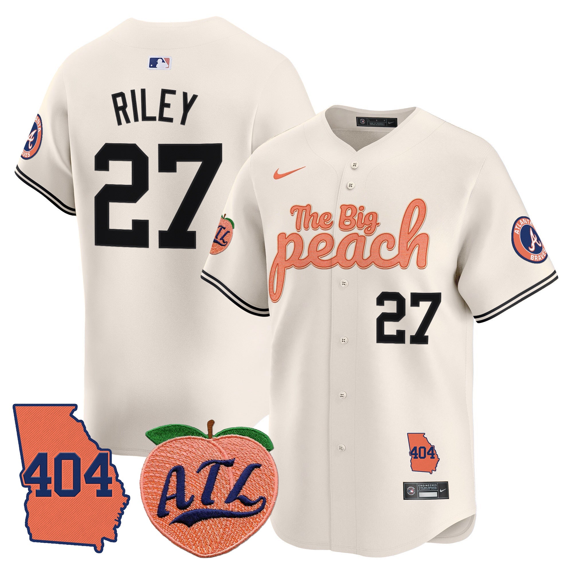 Men’s Atlanta 404 & The Big Peach Vapor Premier Limited Jersey