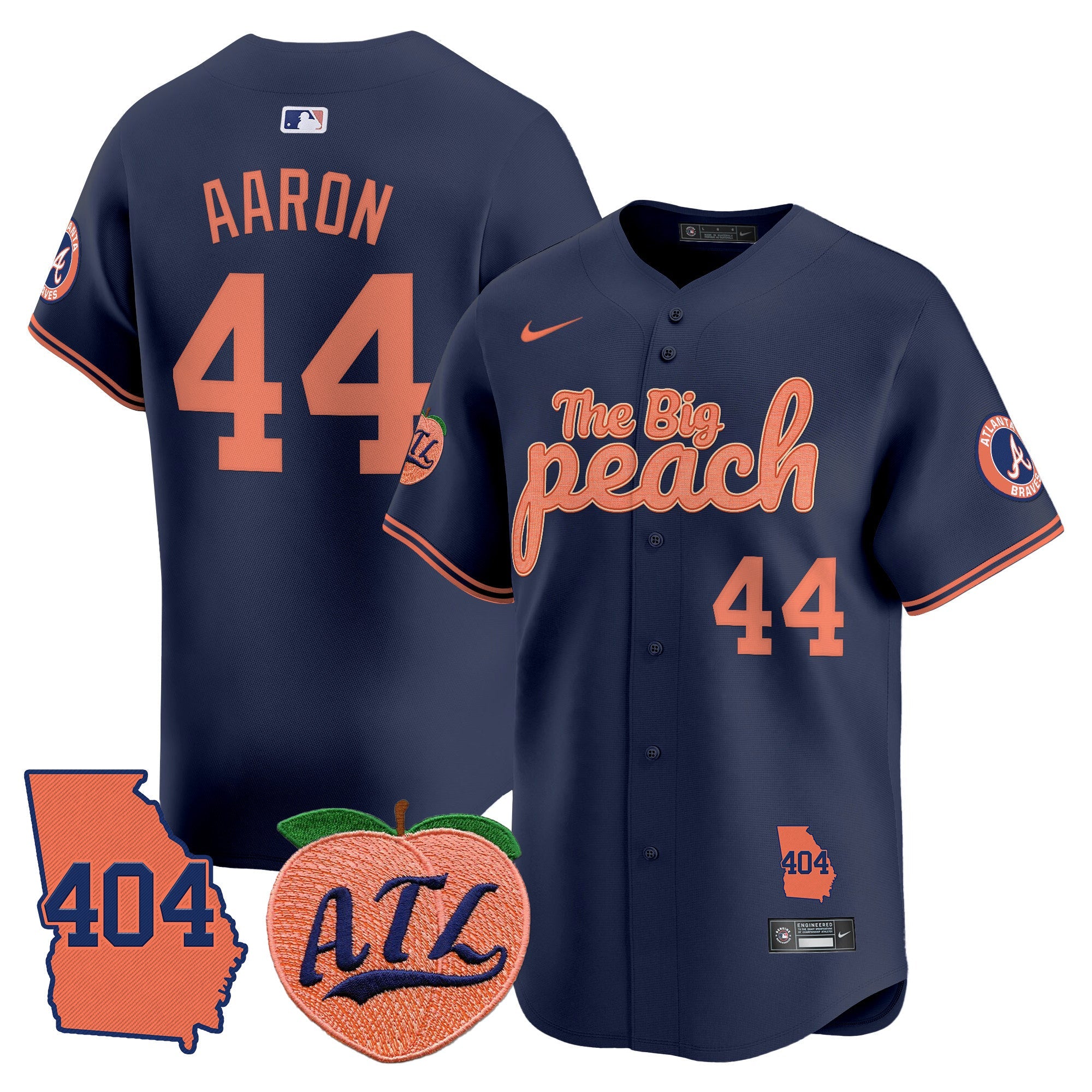 Men’s Atlanta 404 & The Big Peach Vapor Premier Limited Jersey