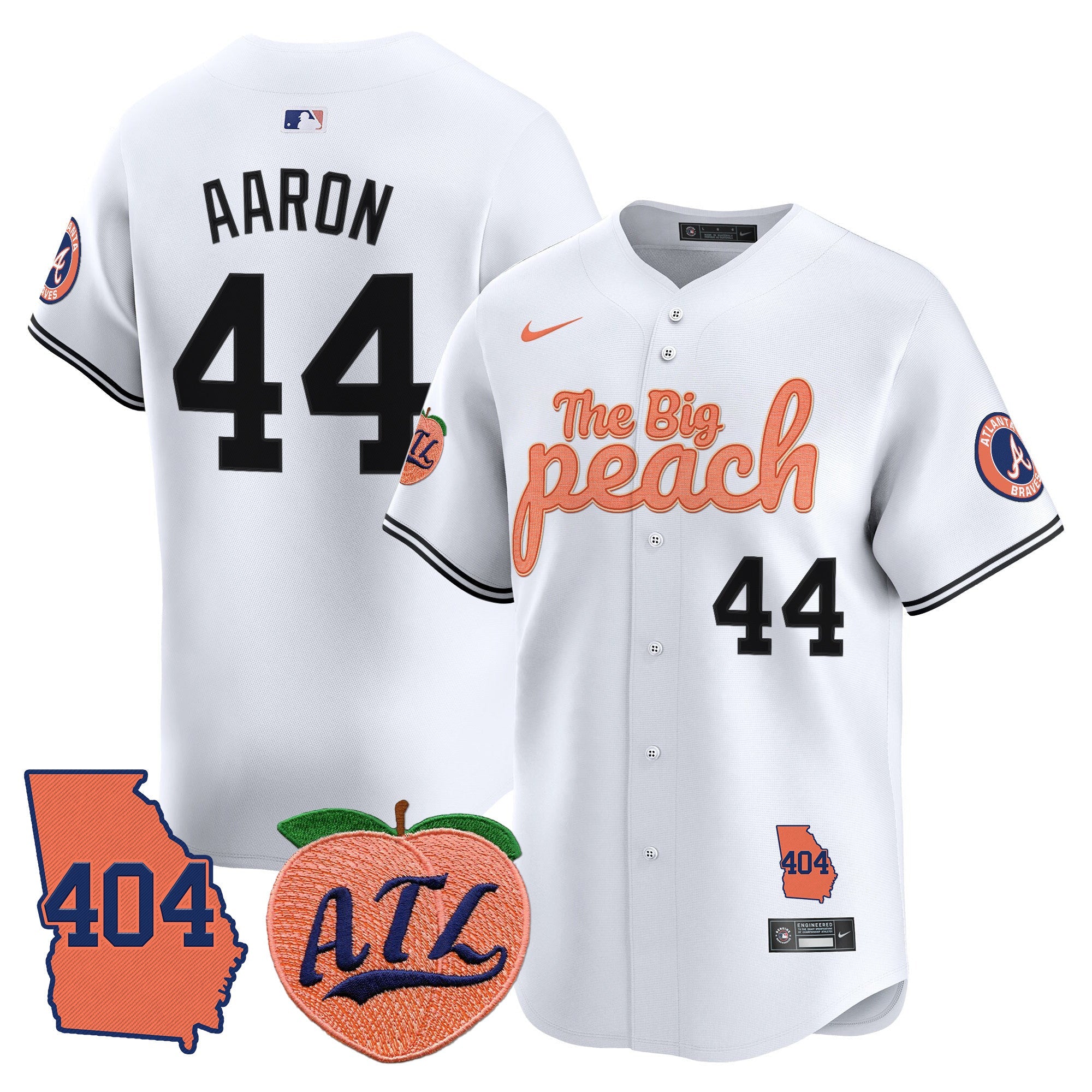 Men’s Atlanta 404 & The Big Peach Vapor Premier Limited Jersey