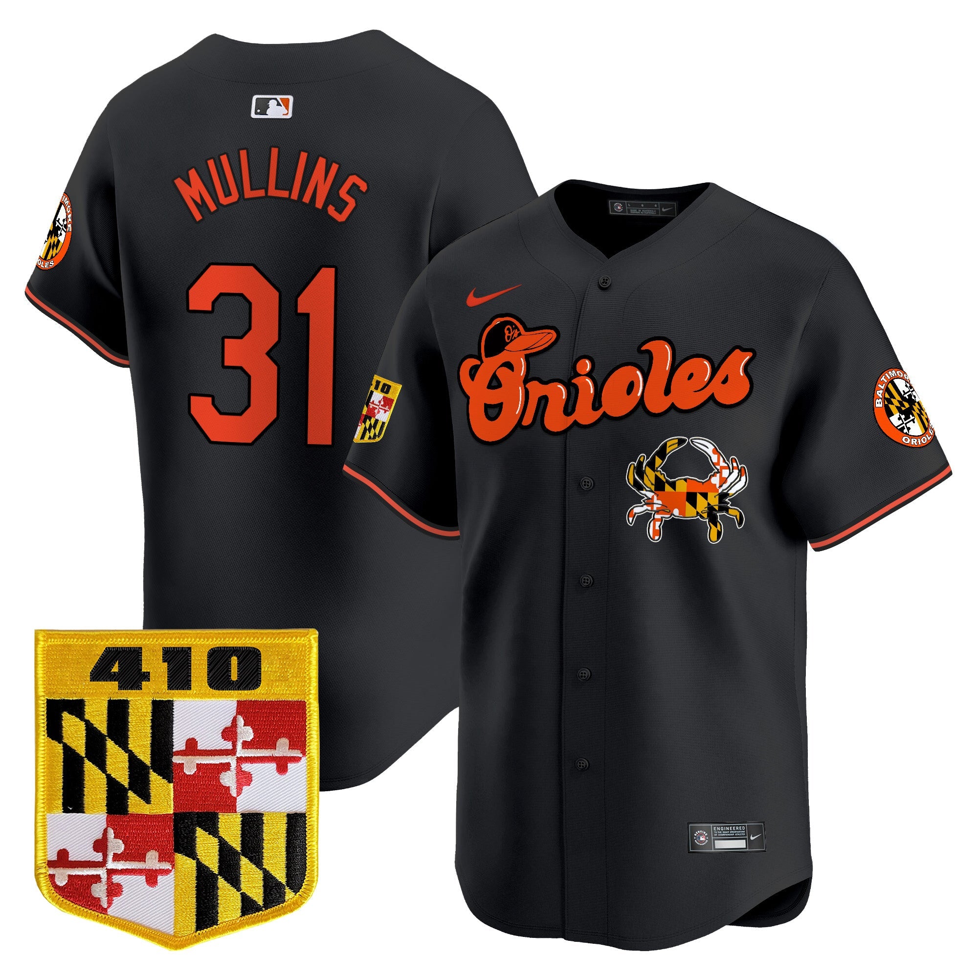 Men’s Baltimore 410 & Chesapeake Crab Patch Vapor Premier Limited Jersey