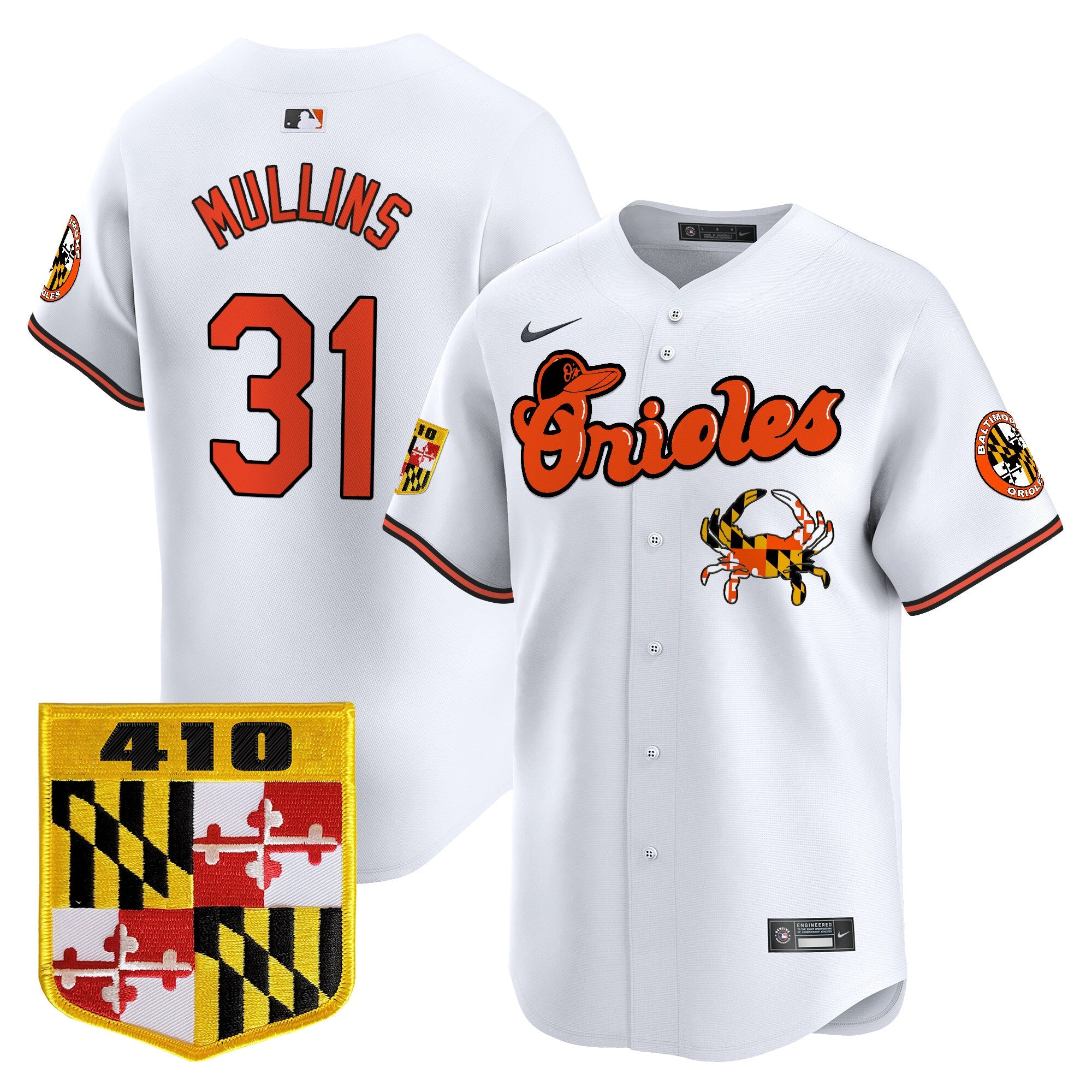 Men’s Baltimore 410 & Chesapeake Crab Patch Vapor Premier Limited Jersey