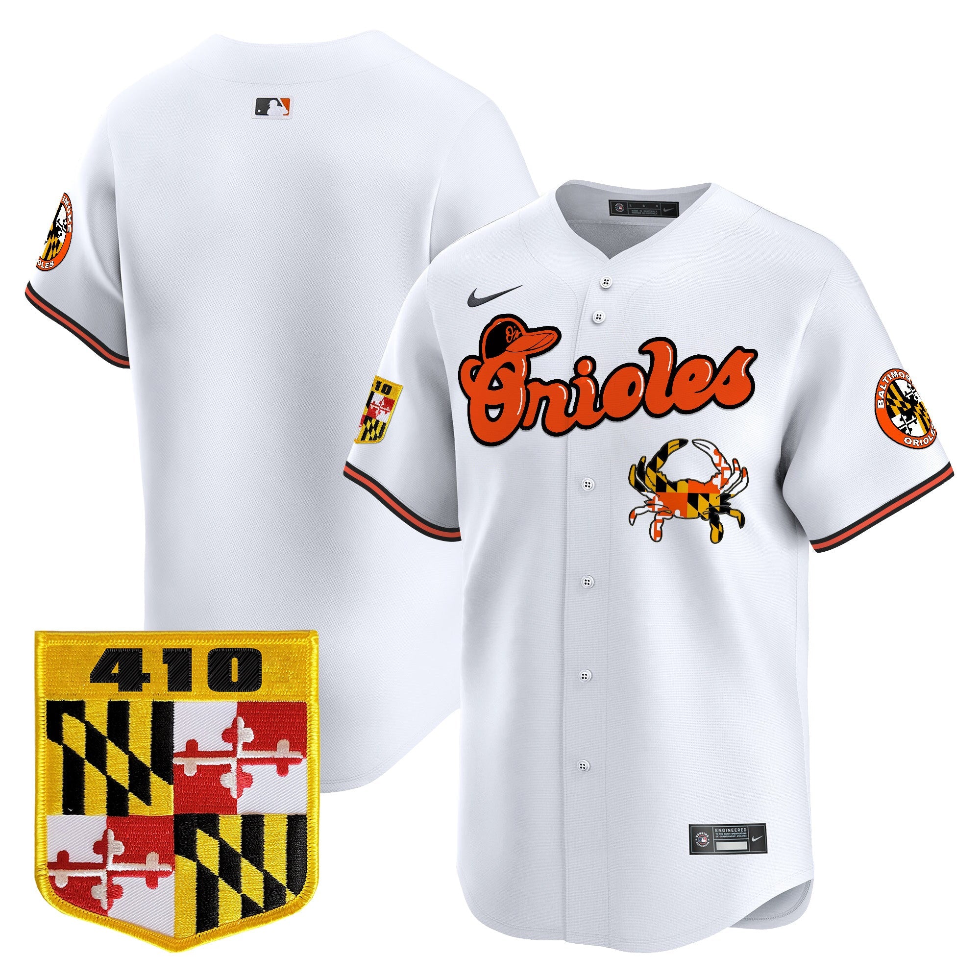 Men’s Baltimore 410 & Chesapeake Crab Patch Vapor Premier Limited Jersey