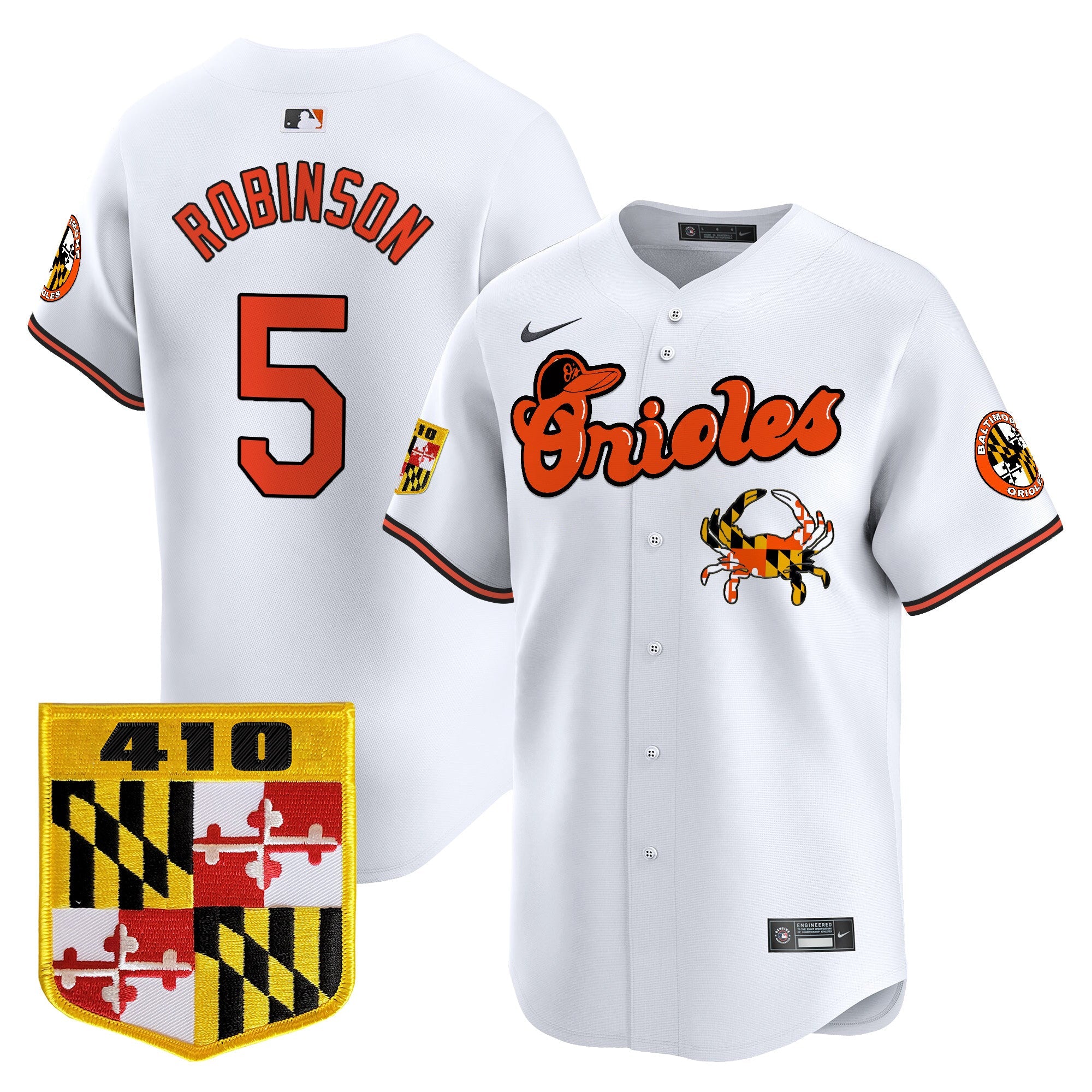 Men’s Baltimore 410 & Chesapeake Crab Patch Vapor Premier Limited Jersey