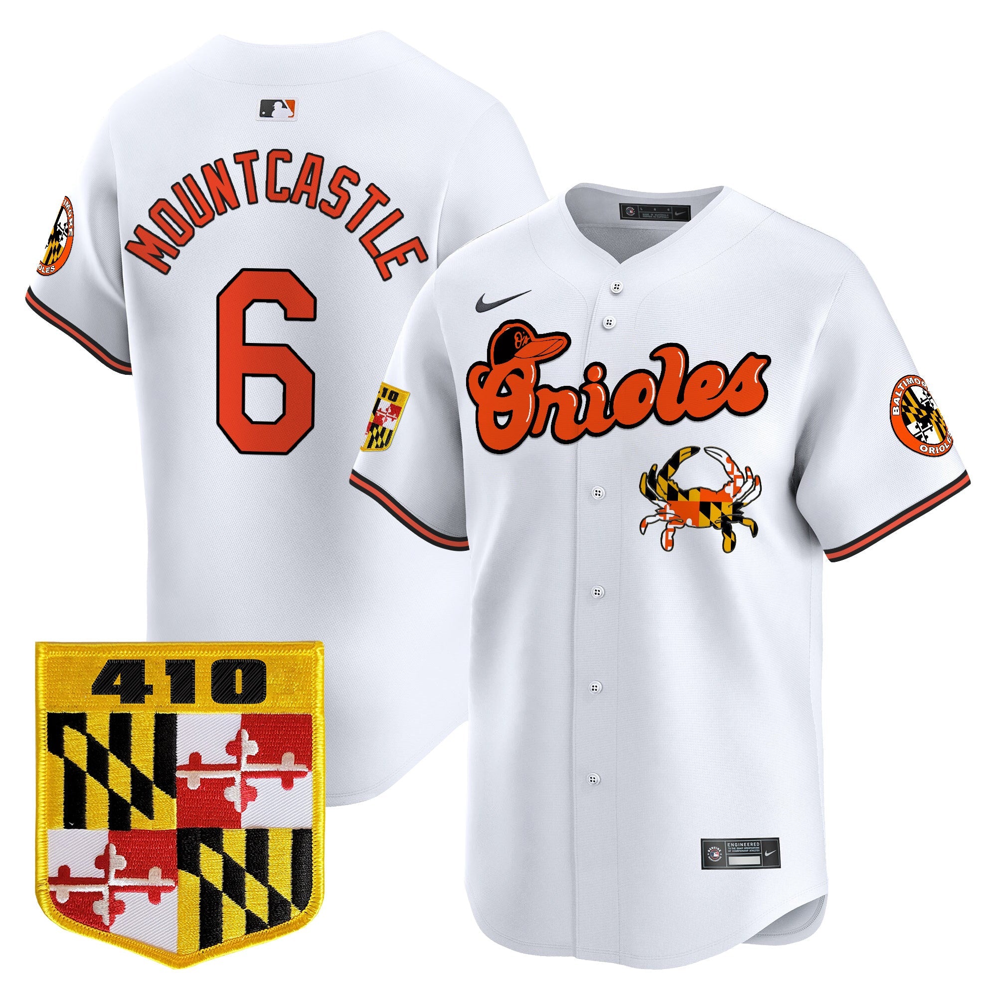 Men’s Baltimore 410 & Chesapeake Crab Patch Vapor Premier Limited Jersey