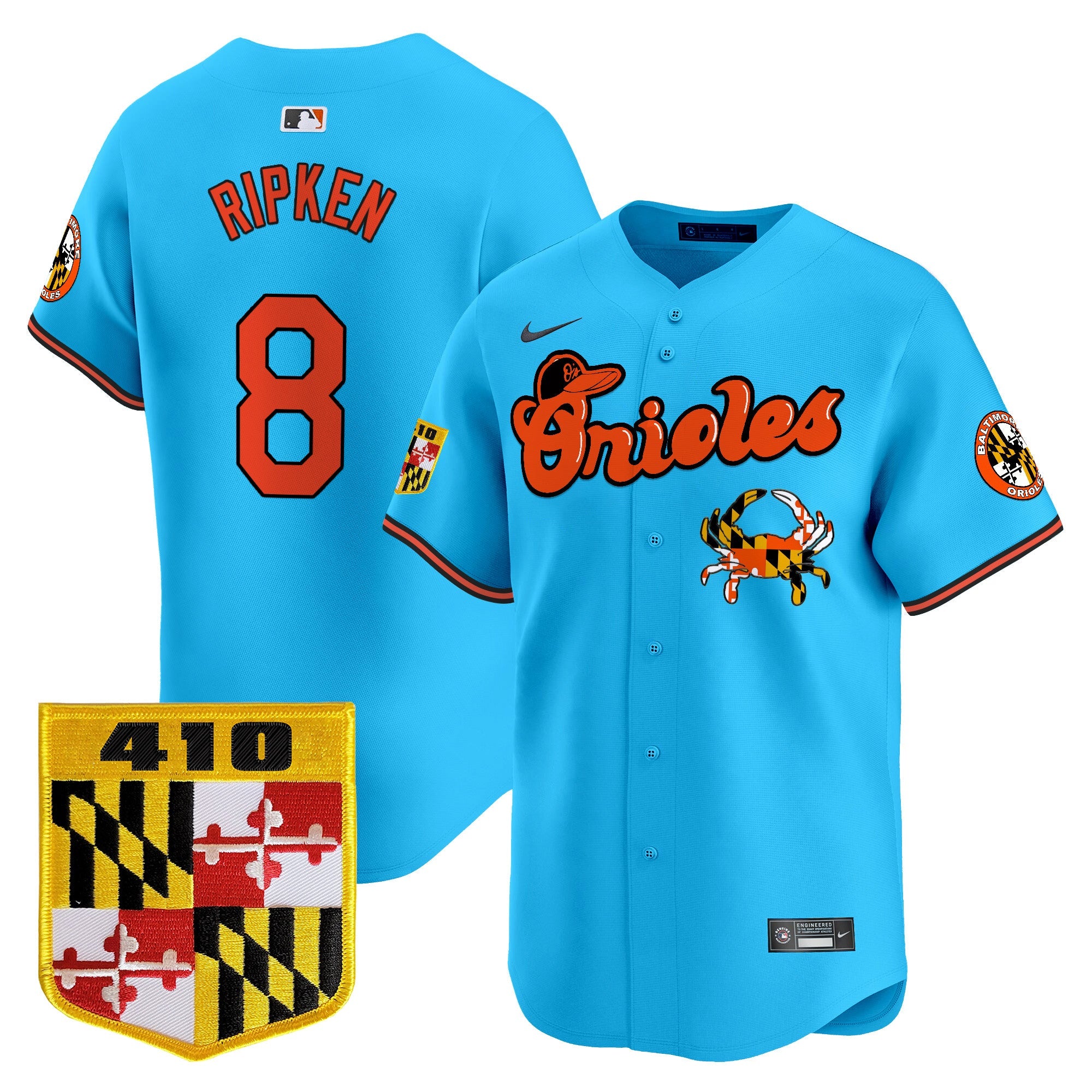 Men’s Baltimore 410 & Chesapeake Crab Patch Vapor Premier Limited Jersey
