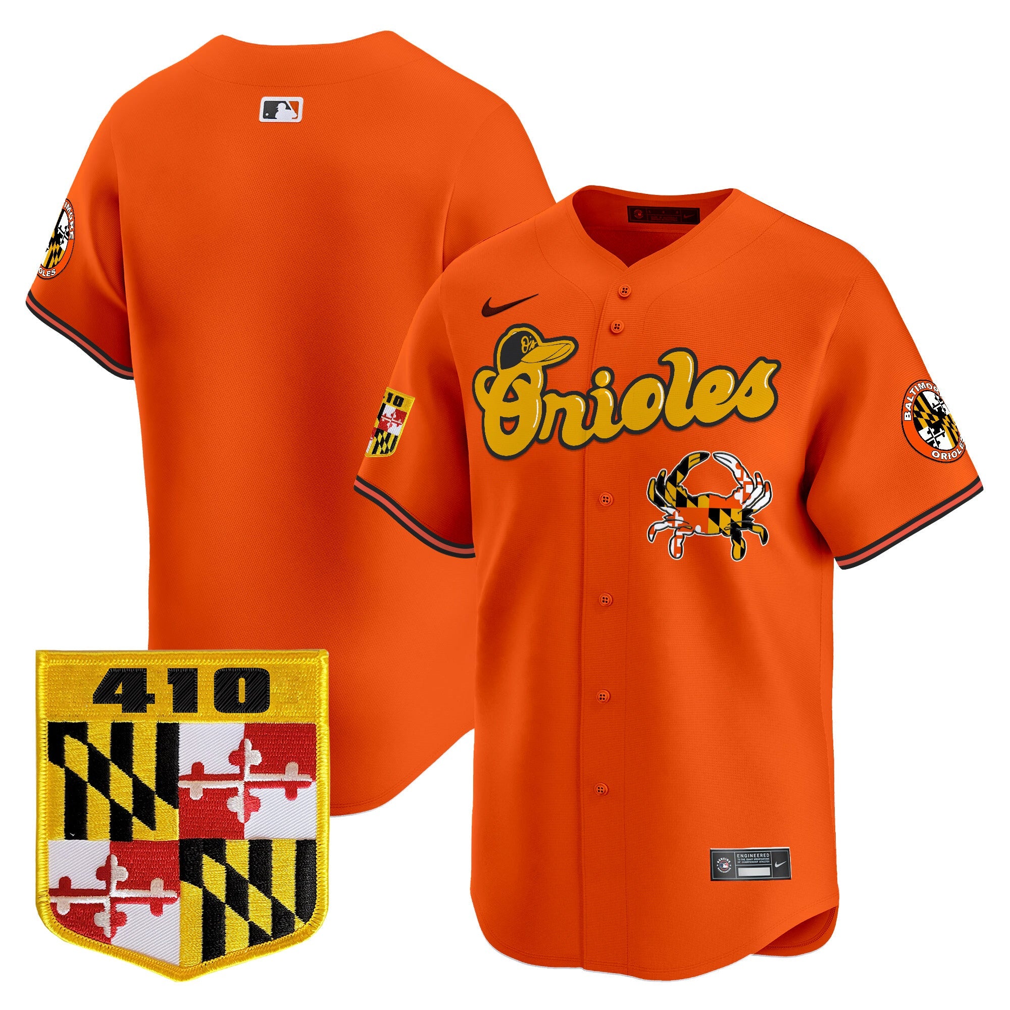 Men’s Baltimore 410 & Chesapeake Crab Patch Vapor Premier Limited Jersey