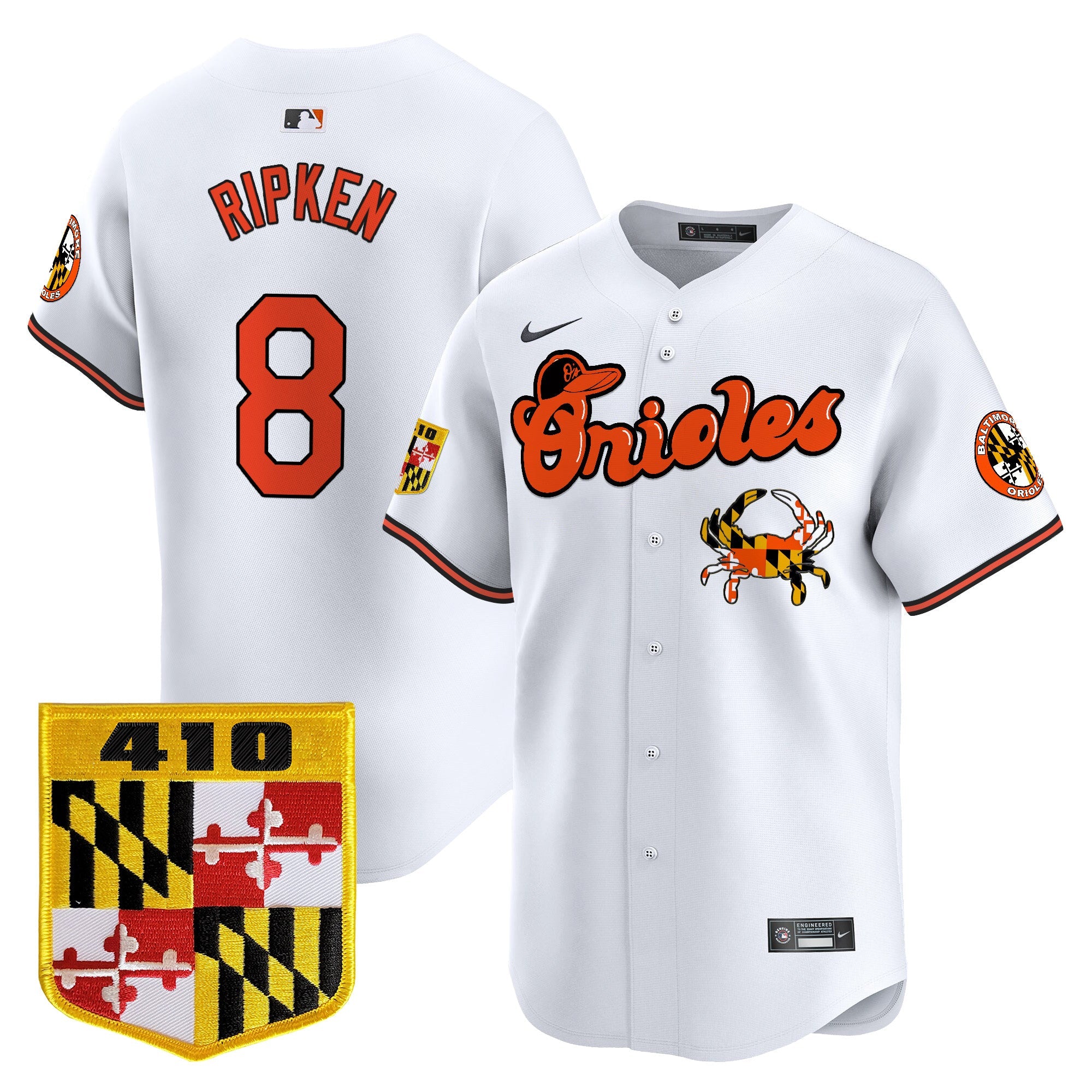 Men’s Baltimore 410 & Chesapeake Crab Patch Vapor Premier Limited Jersey