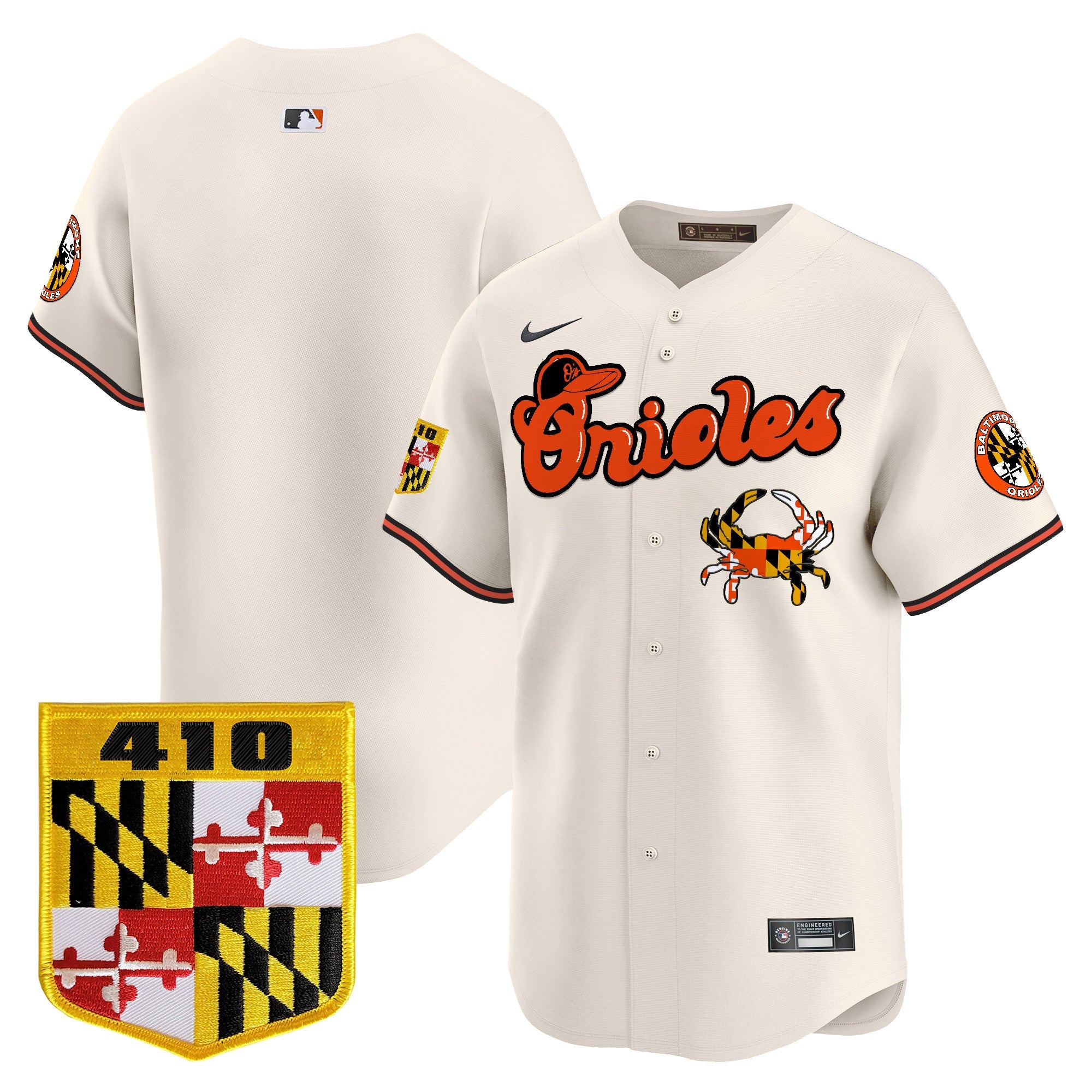 Men’s Baltimore 410 & Chesapeake Crab Patch Vapor Premier Limited Jersey