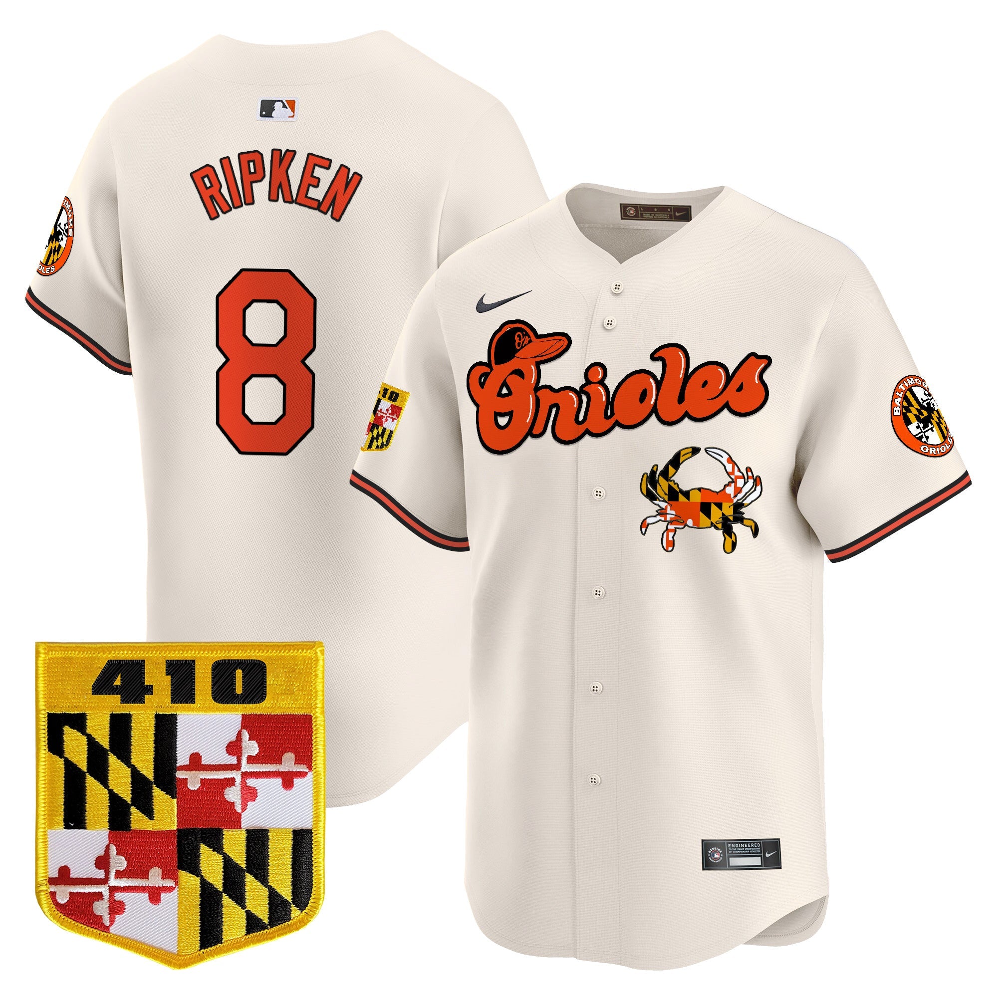 Men’s Baltimore 410 & Chesapeake Crab Patch Vapor Premier Limited Jersey