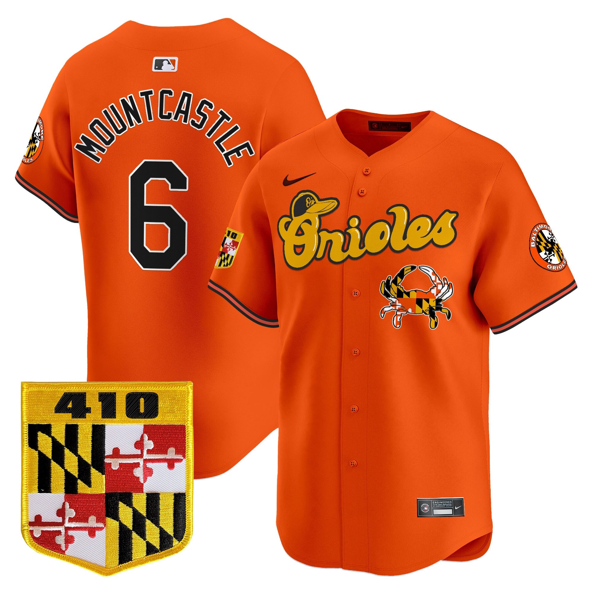 Men’s Baltimore 410 & Chesapeake Crab Patch Vapor Premier Limited Jersey