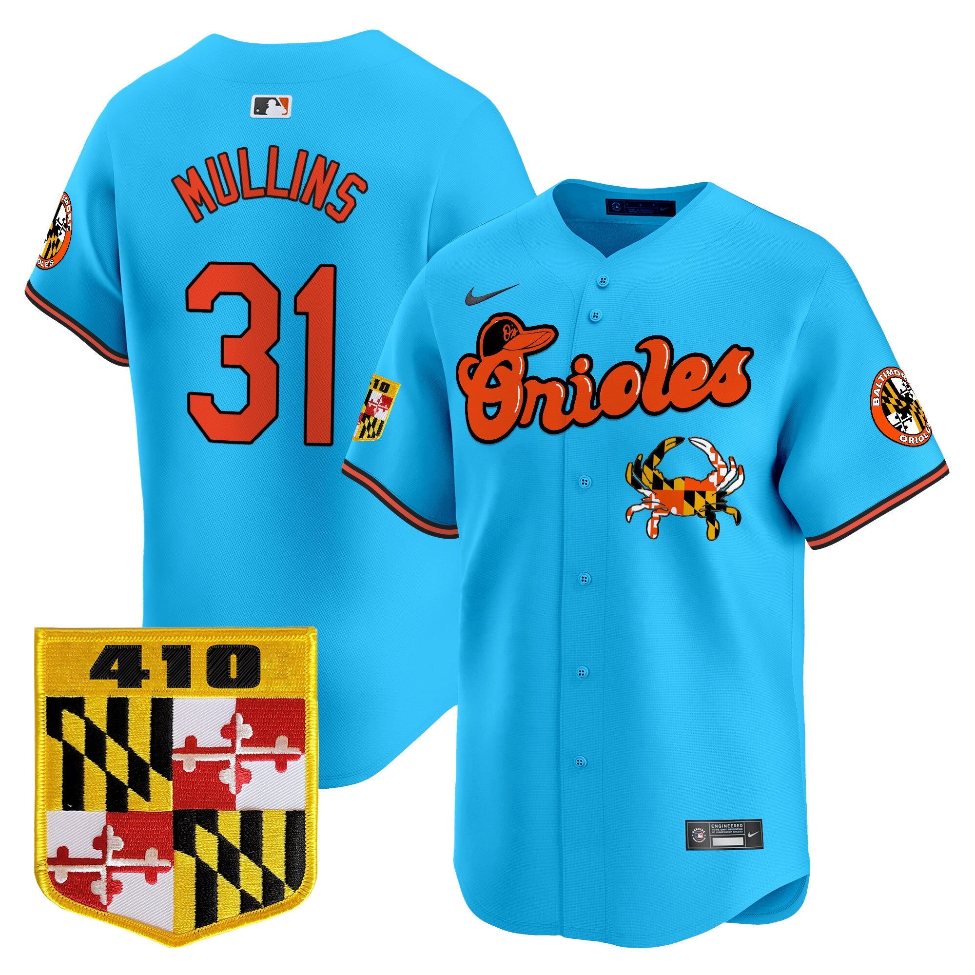 Men’s Baltimore 410 & Chesapeake Crab Patch Vapor Premier Limited Jersey
