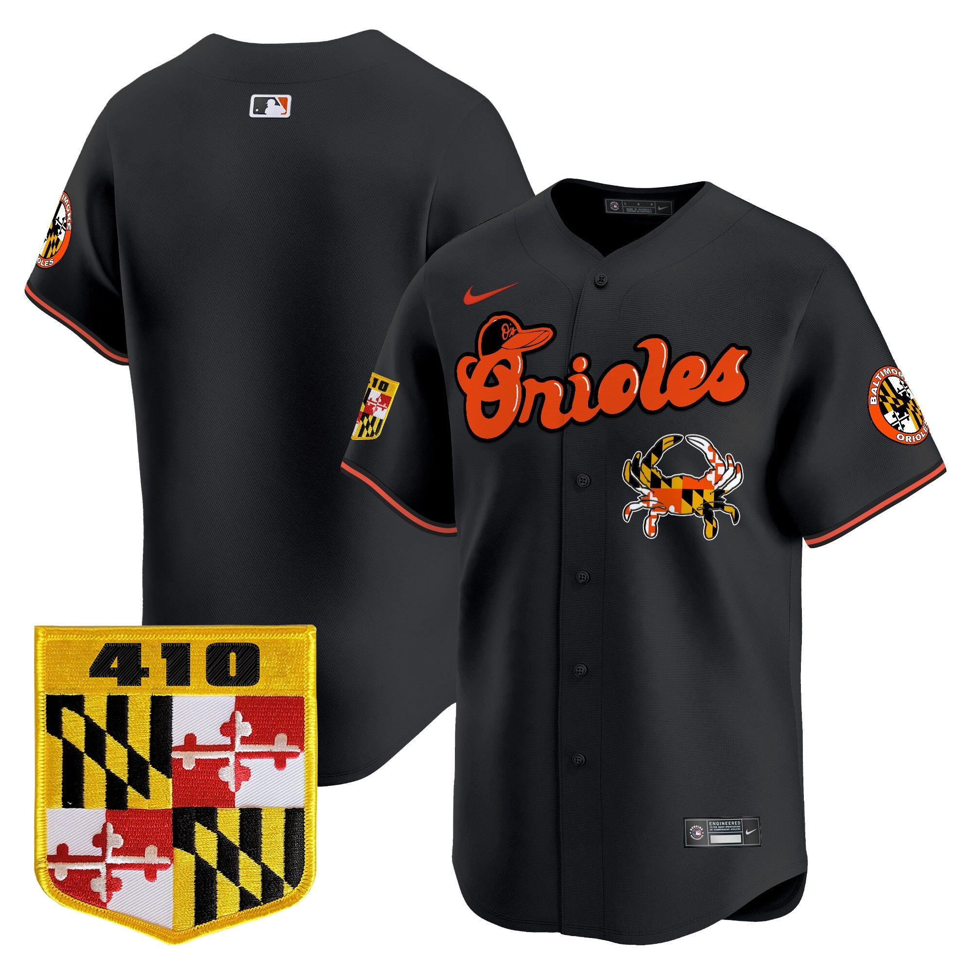 Men’s Baltimore 410 & Chesapeake Crab Patch Vapor Premier Limited Jersey