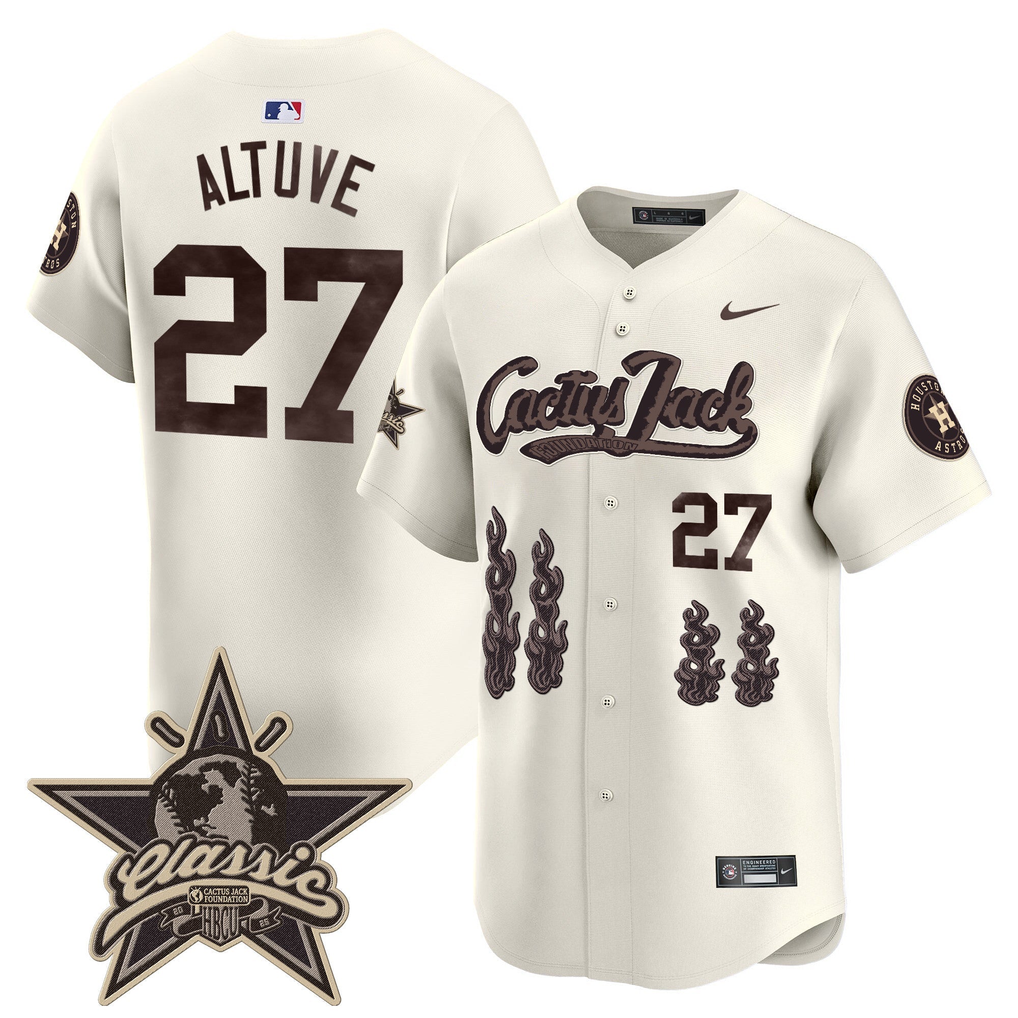 Men’s Houston Cactus Jack 2025 Vapor Premier Limited Jersey