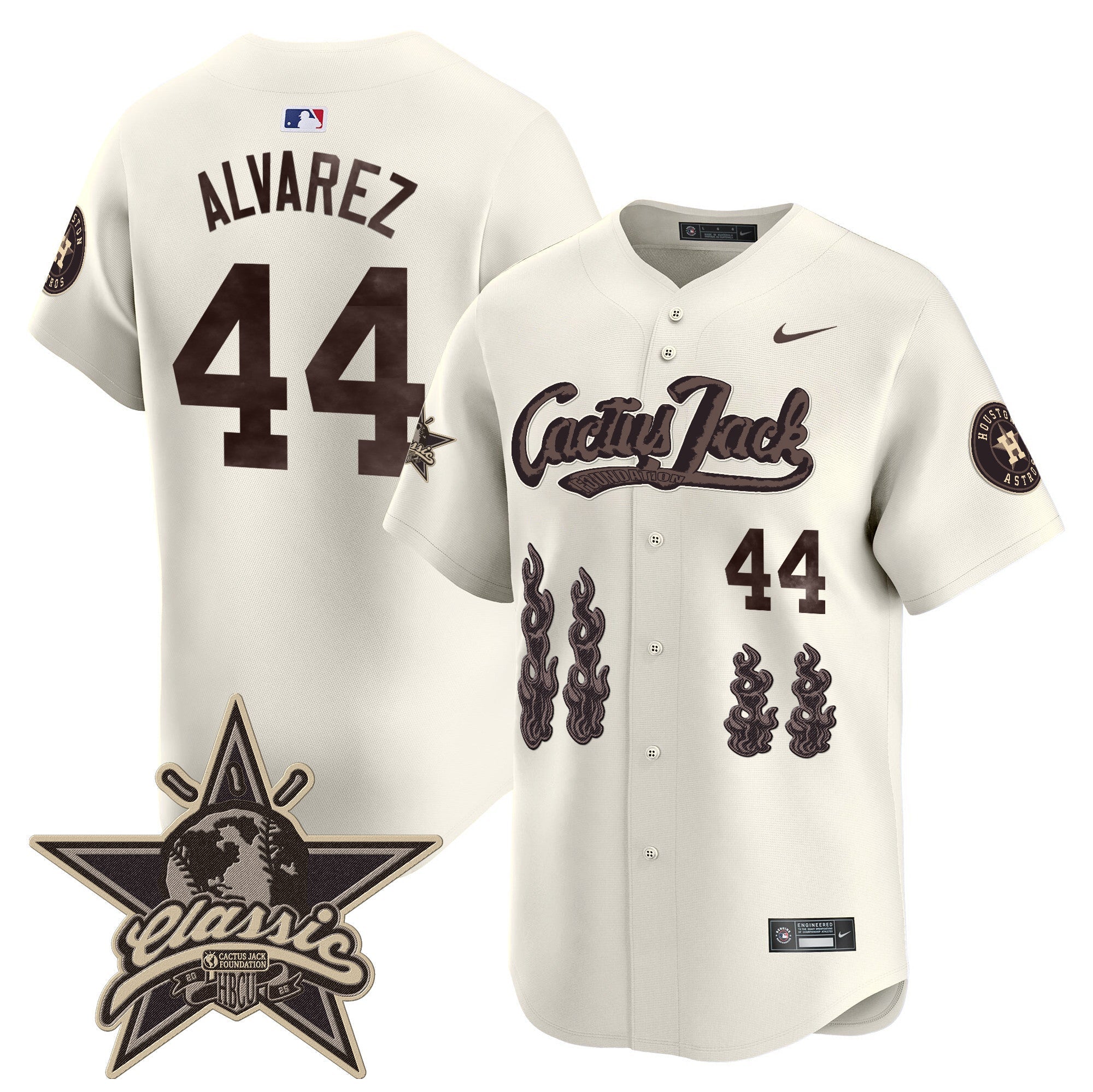 Men’s Houston Cactus Jack 2025 Vapor Premier Limited Jersey
