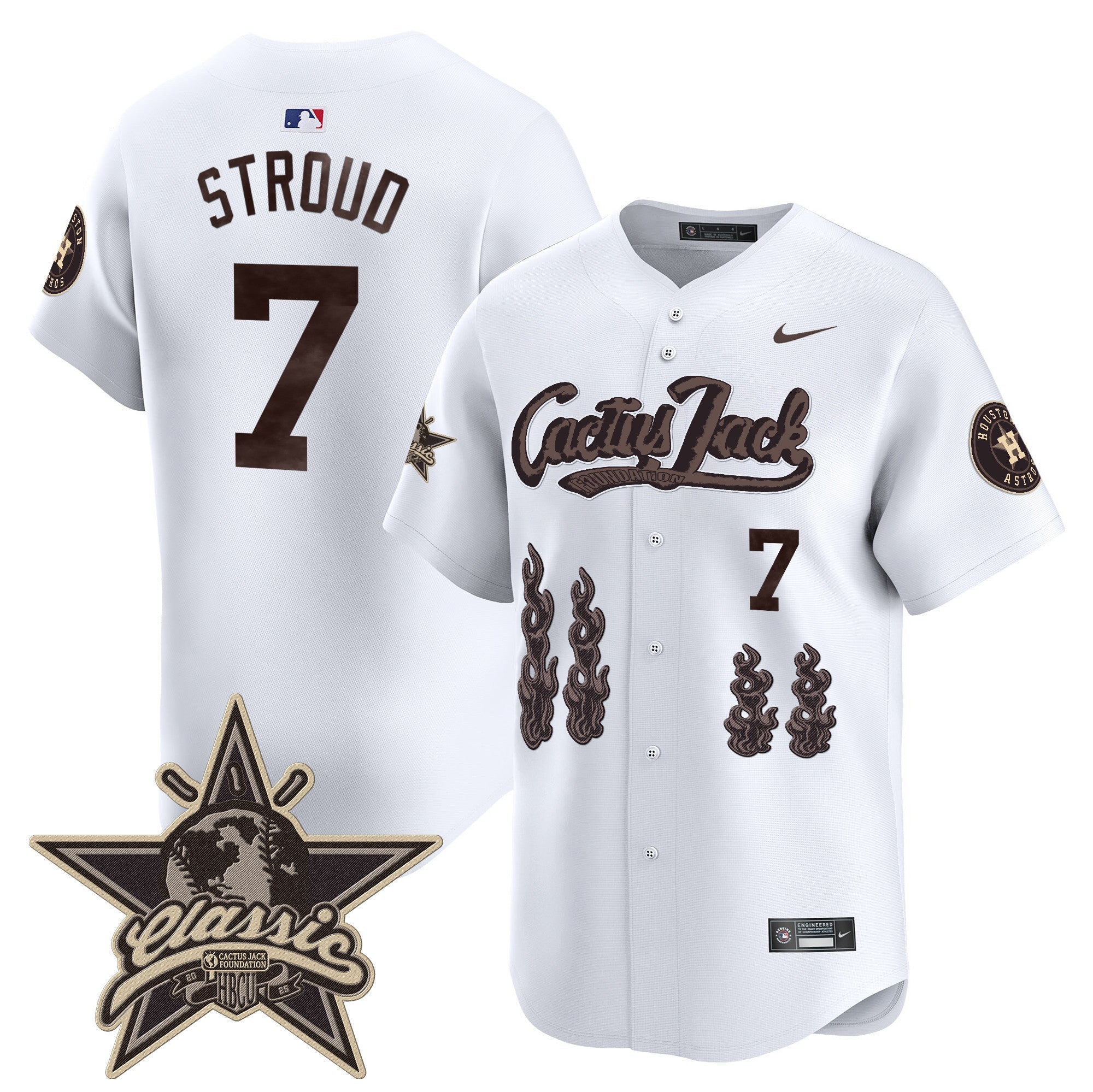 Men’s Houston Cactus Jack 2025 Vapor Premier Limited Jersey