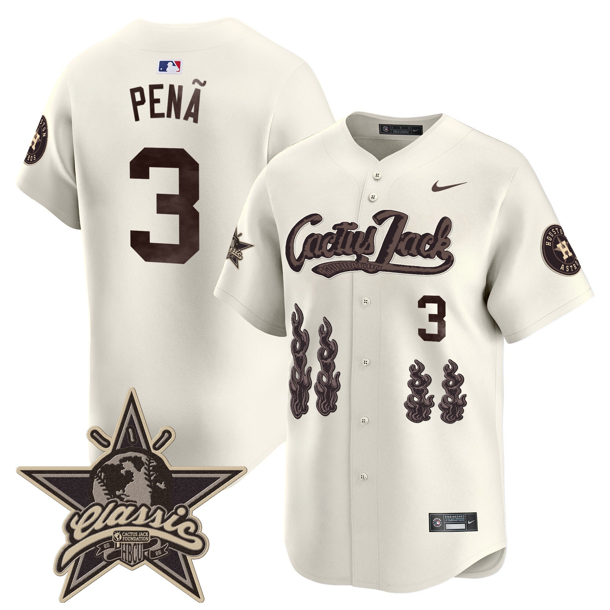 Men’s Houston Cactus Jack 2025 Vapor Premier Limited Jersey