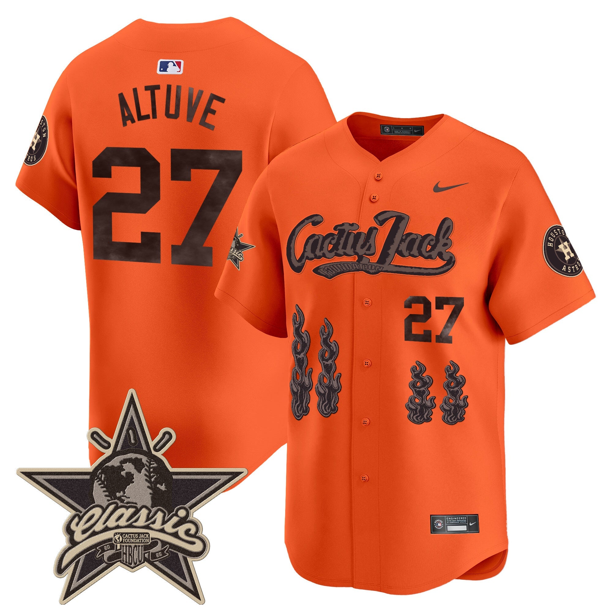 Men’s Houston Cactus Jack 2025 Vapor Premier Limited Jersey