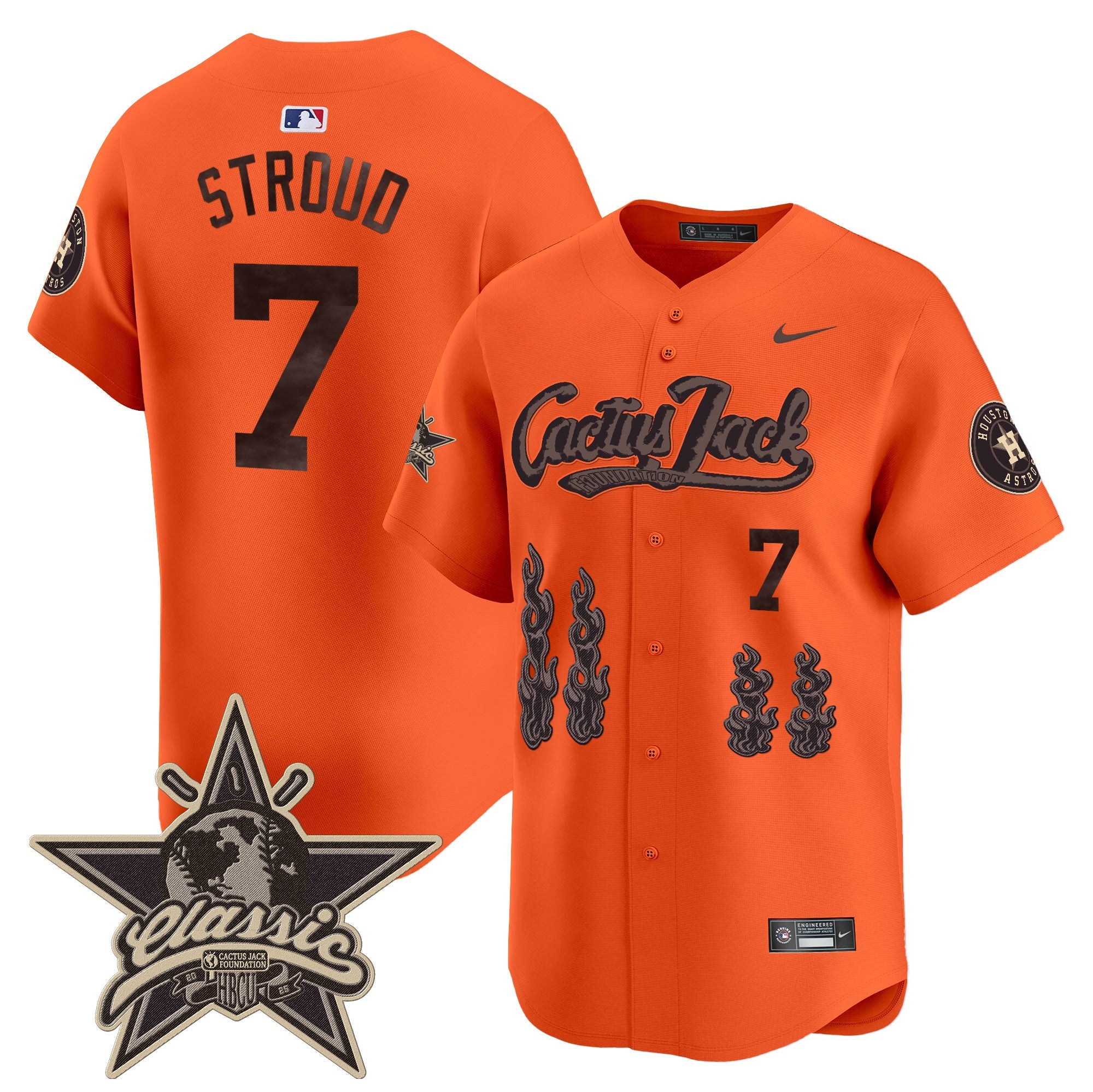 Men’s Houston Cactus Jack 2025 Vapor Premier Limited Jersey